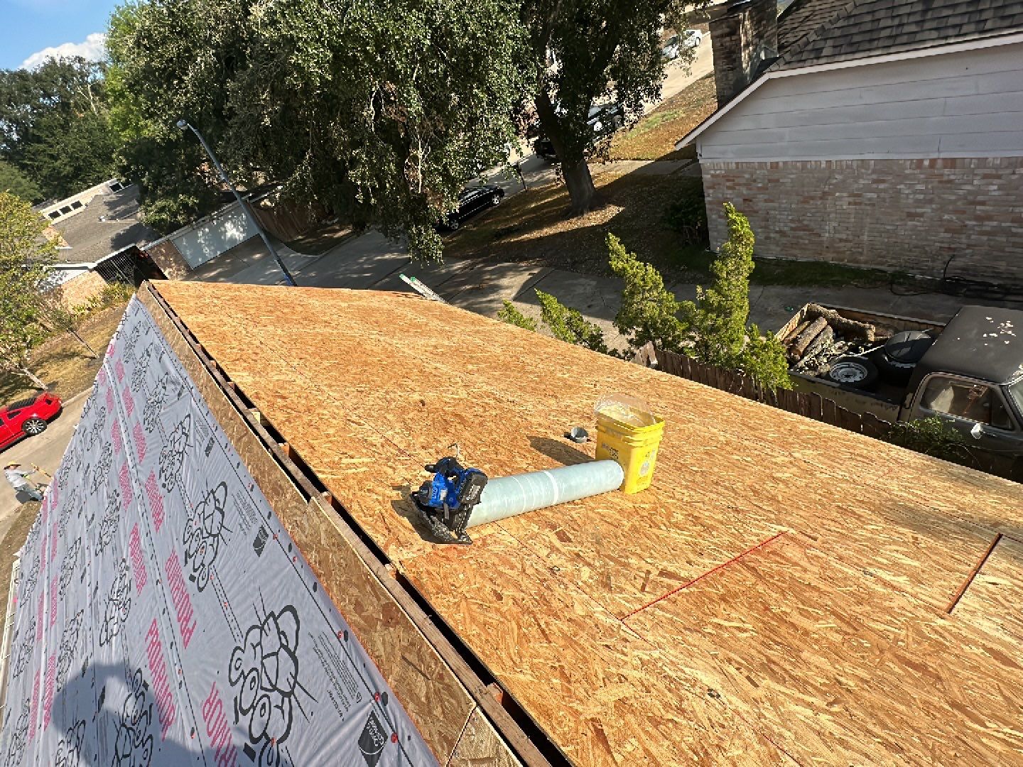 Residential Roofing Installation using Owen's Corning Duration (Lifetime) Shingles by Roof Repair Company
