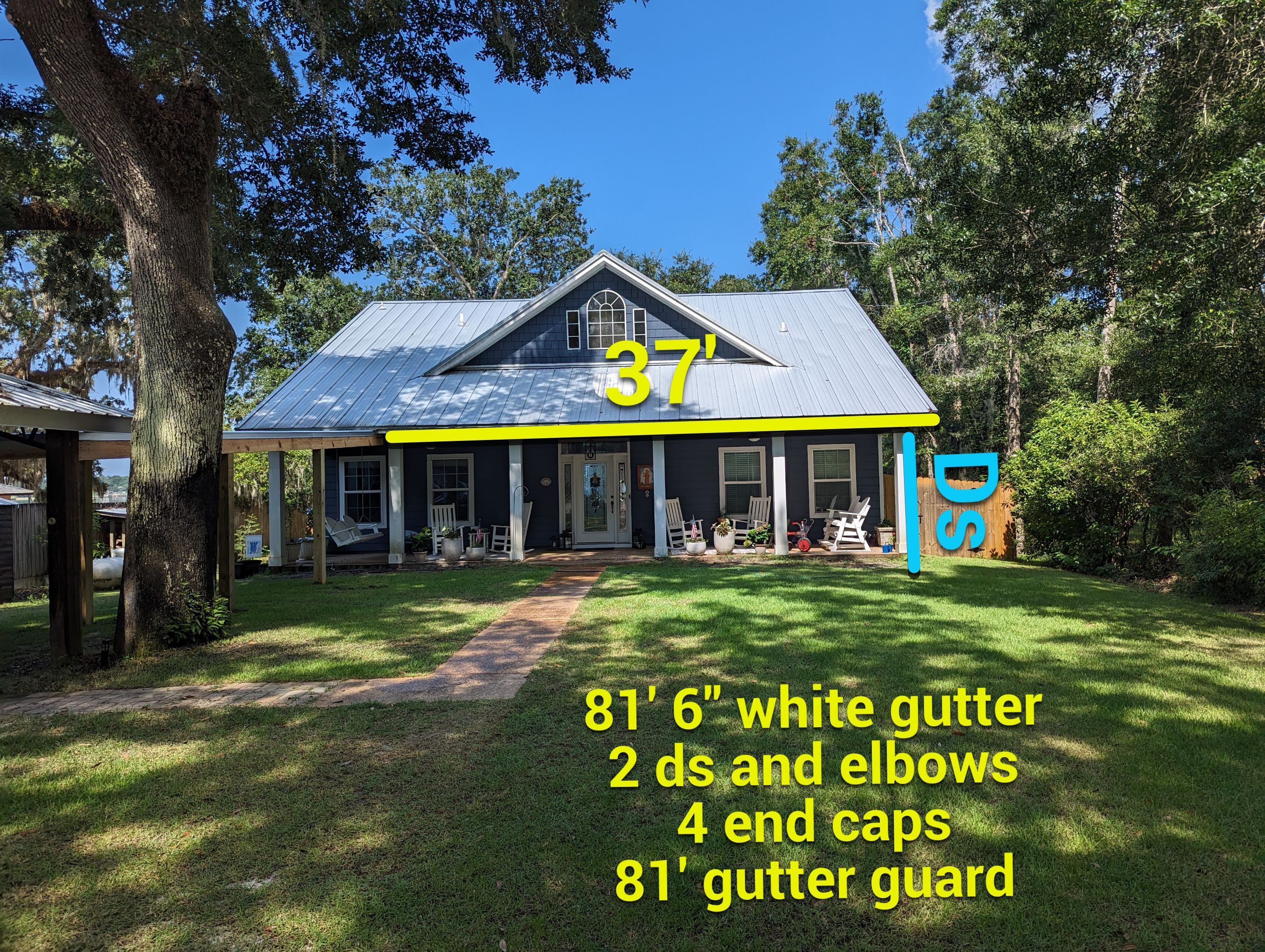 Gutter Guard Installation in Navarre FL by Gutter Professors