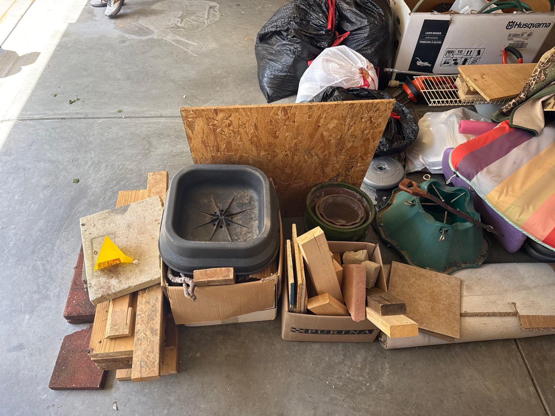 Project in Matthews by Badger Hauling