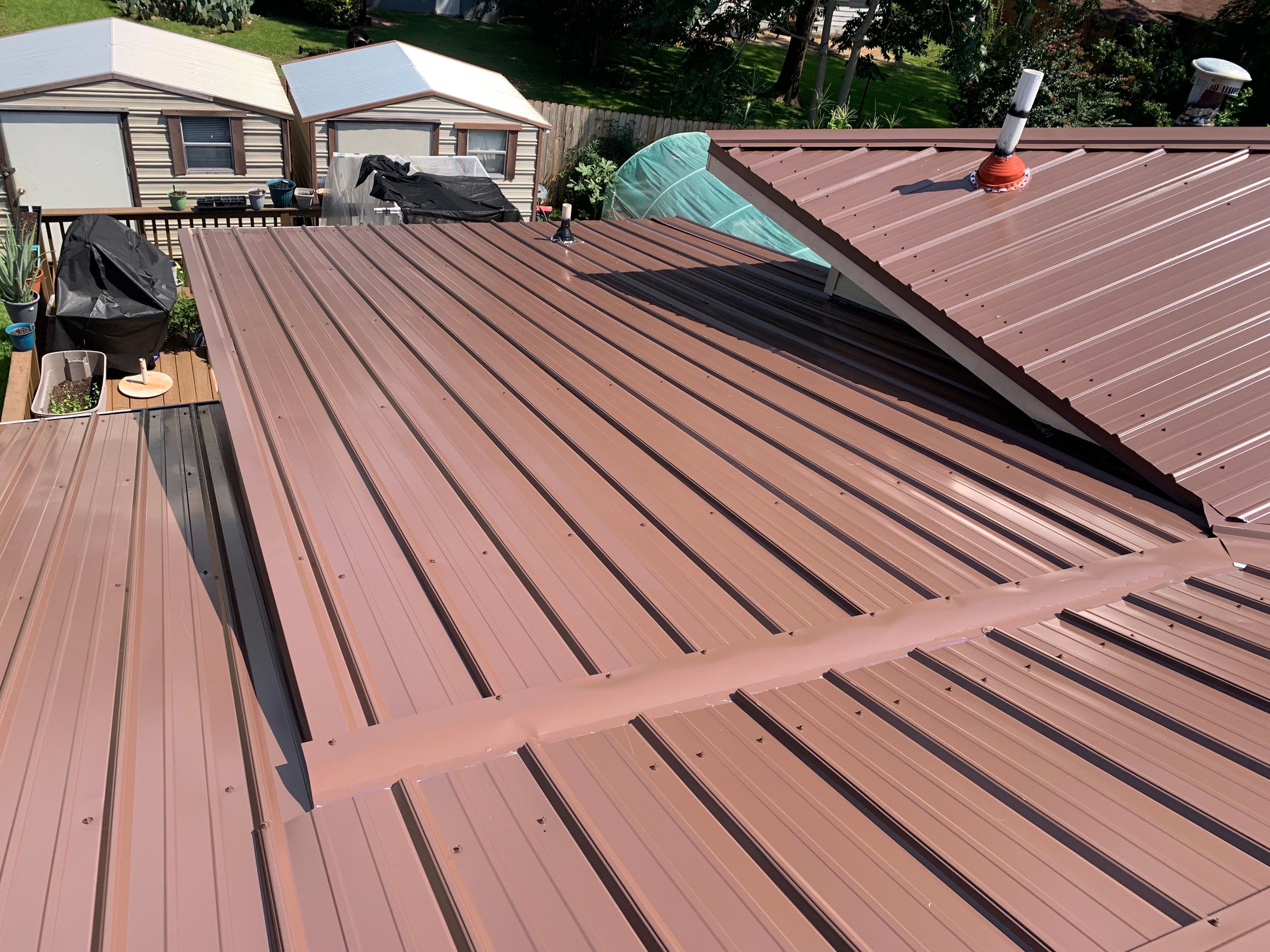 Residential Roofing Installation using 26 Gauge Metal by The Roofing Dudes