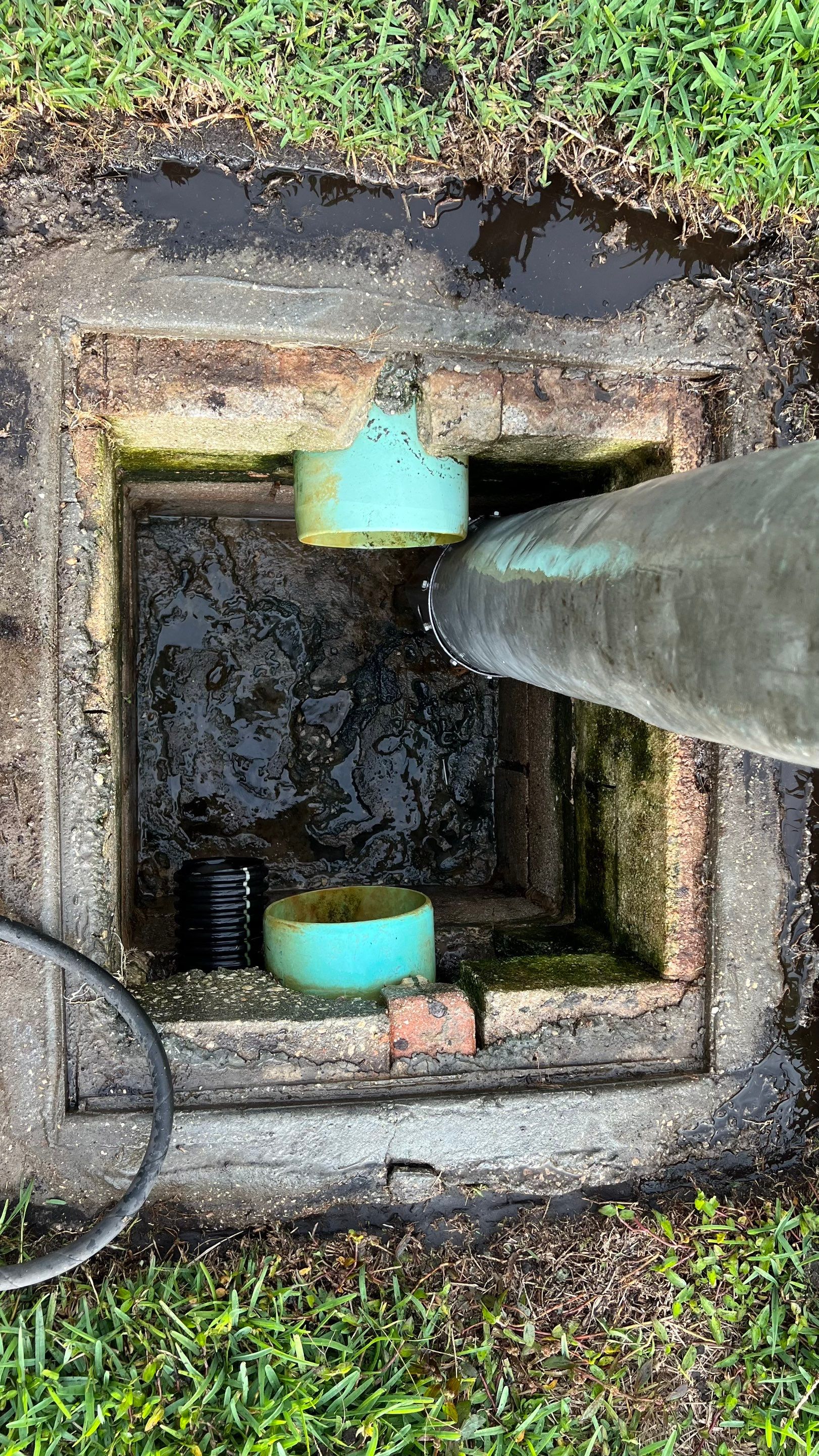 Naples Private Airport Community Catch Basin Cleaning by APS Power & Water