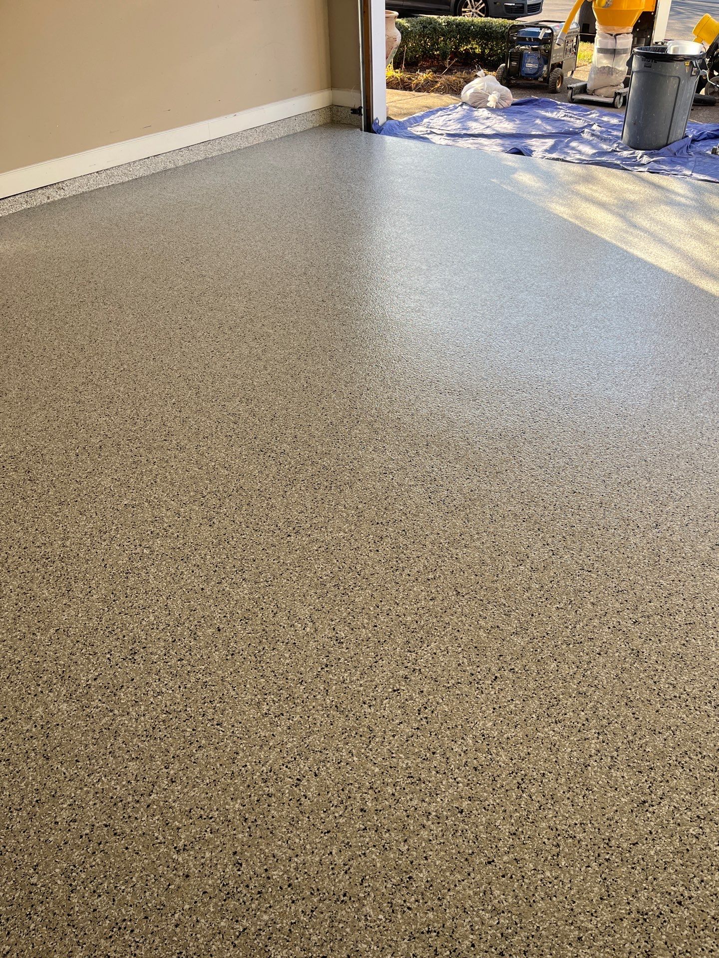 Garage Floor Coating using Cabin Fever by My Garage Floor Guys