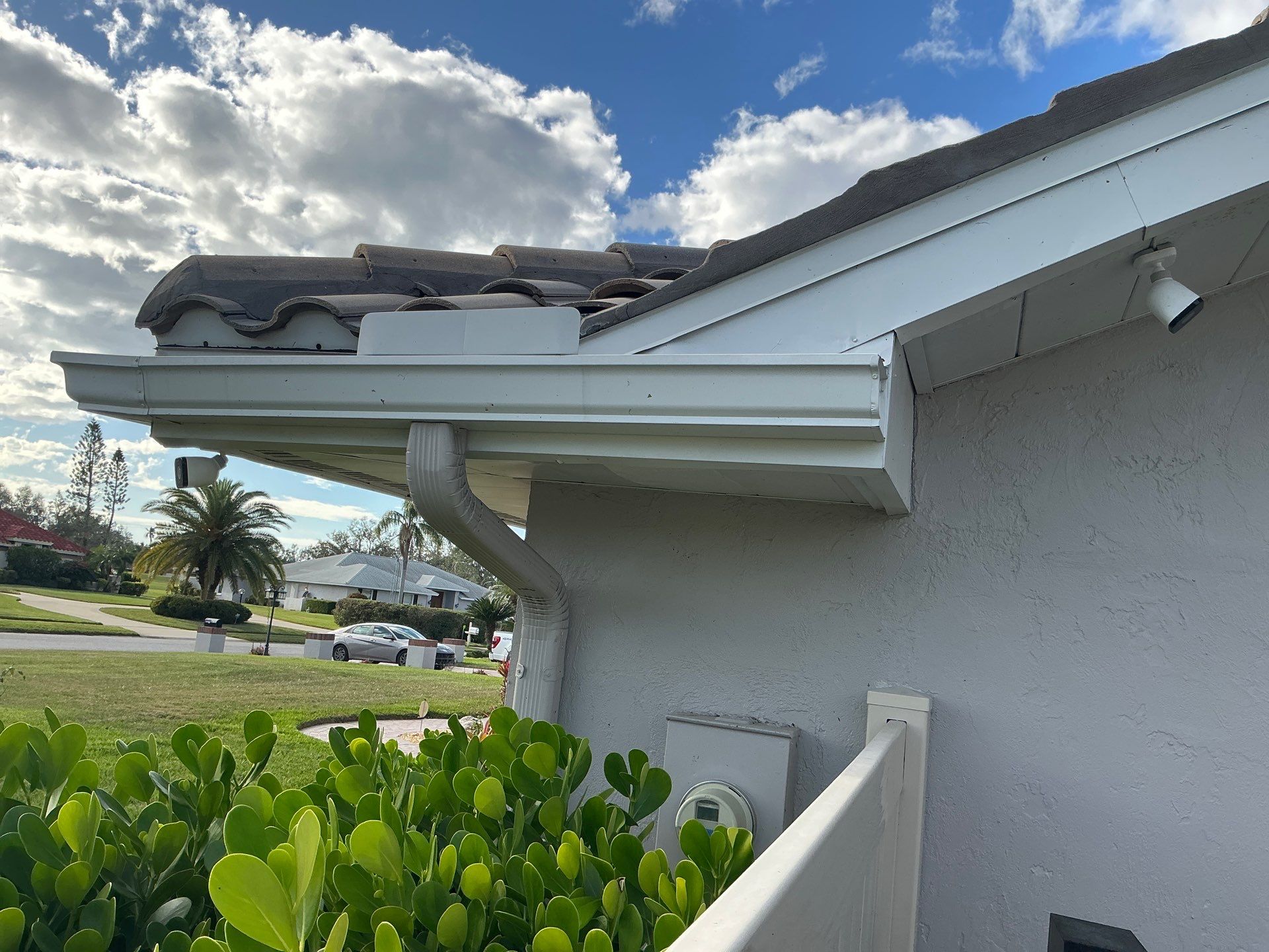 Fascia and Soffit Repair with New Gutters  by Gutter Professors