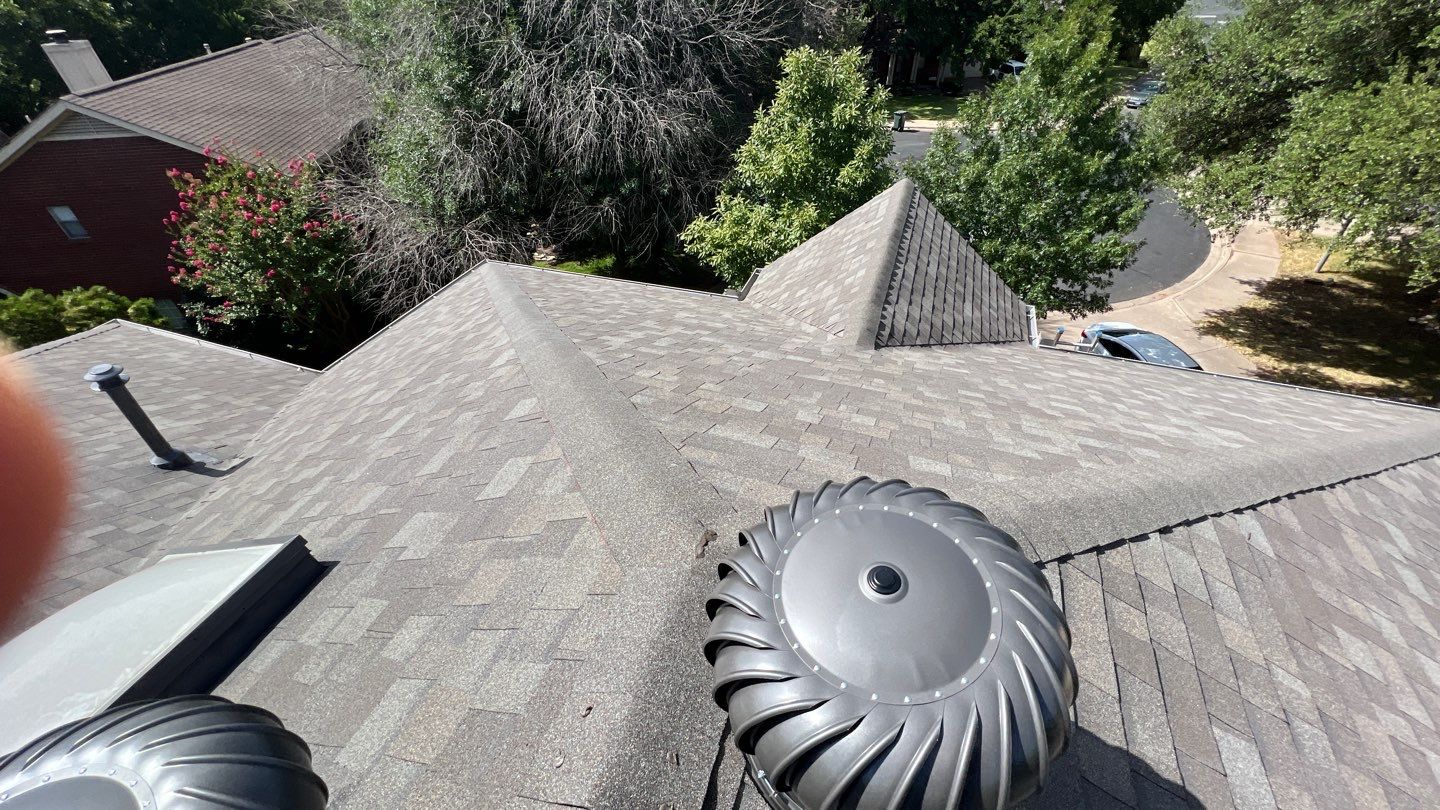 Residential Asphalt Shingle Roof Replacement and Flashing Upgrade in Austin by Caliber Restoration LLC
