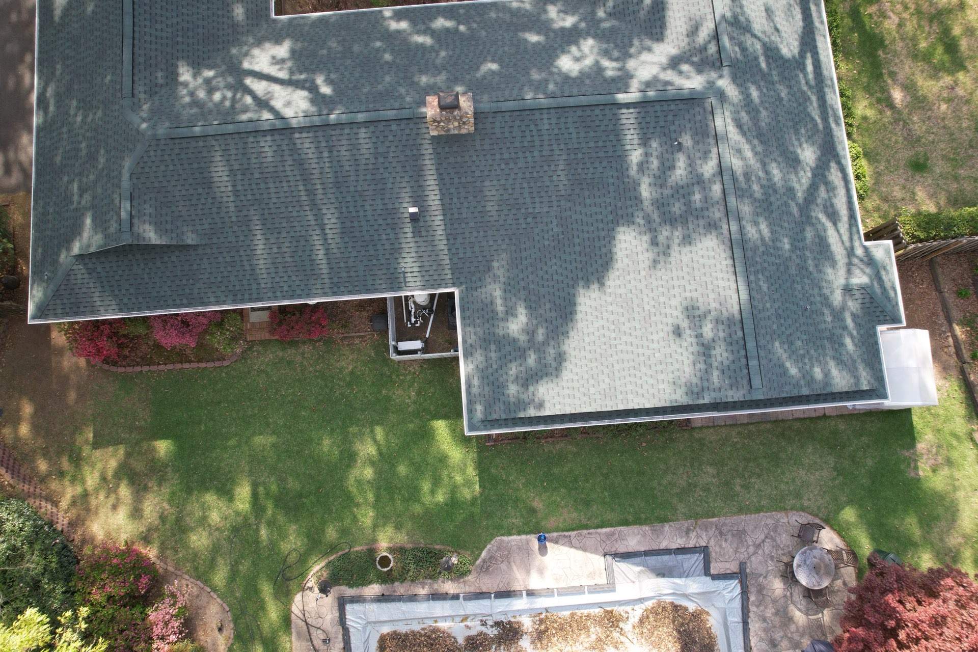 Roof Replacement- Atlas Woodland Green- Aiken by South Point Roofing