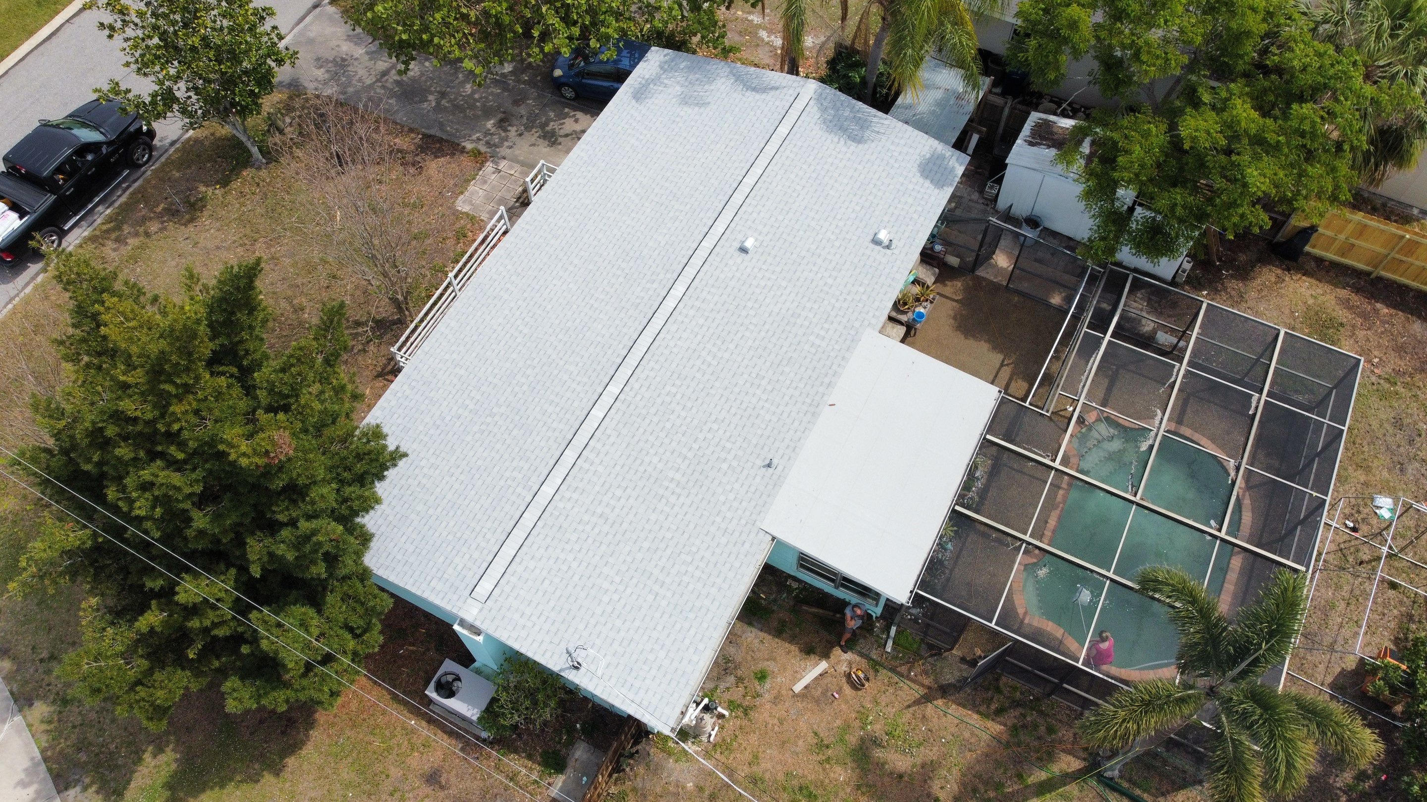 Roof replacement in Bradenton FL by Steadfast Roofing 