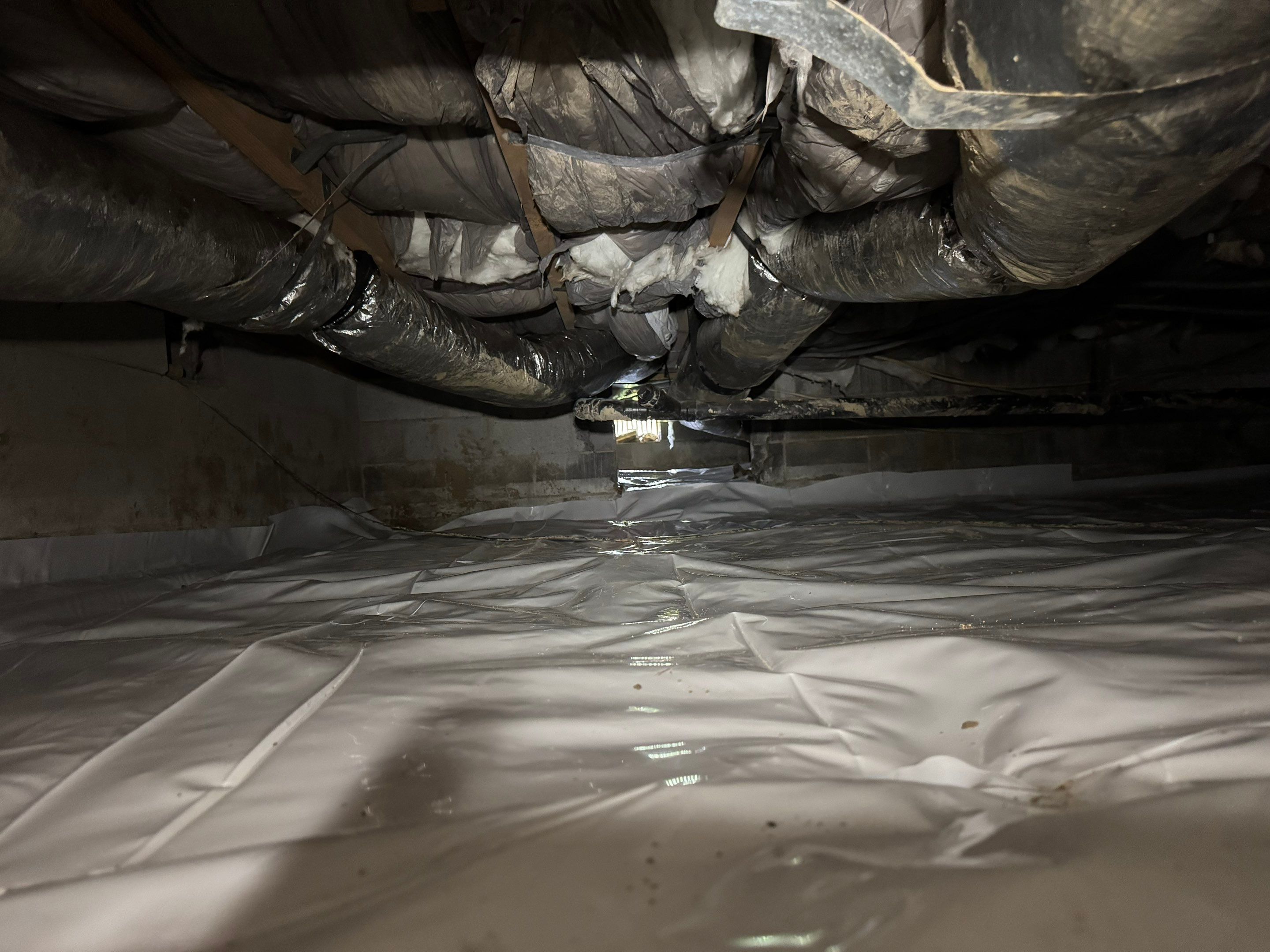 Project in Spring Grove by Patriot Crawl Space Repairs