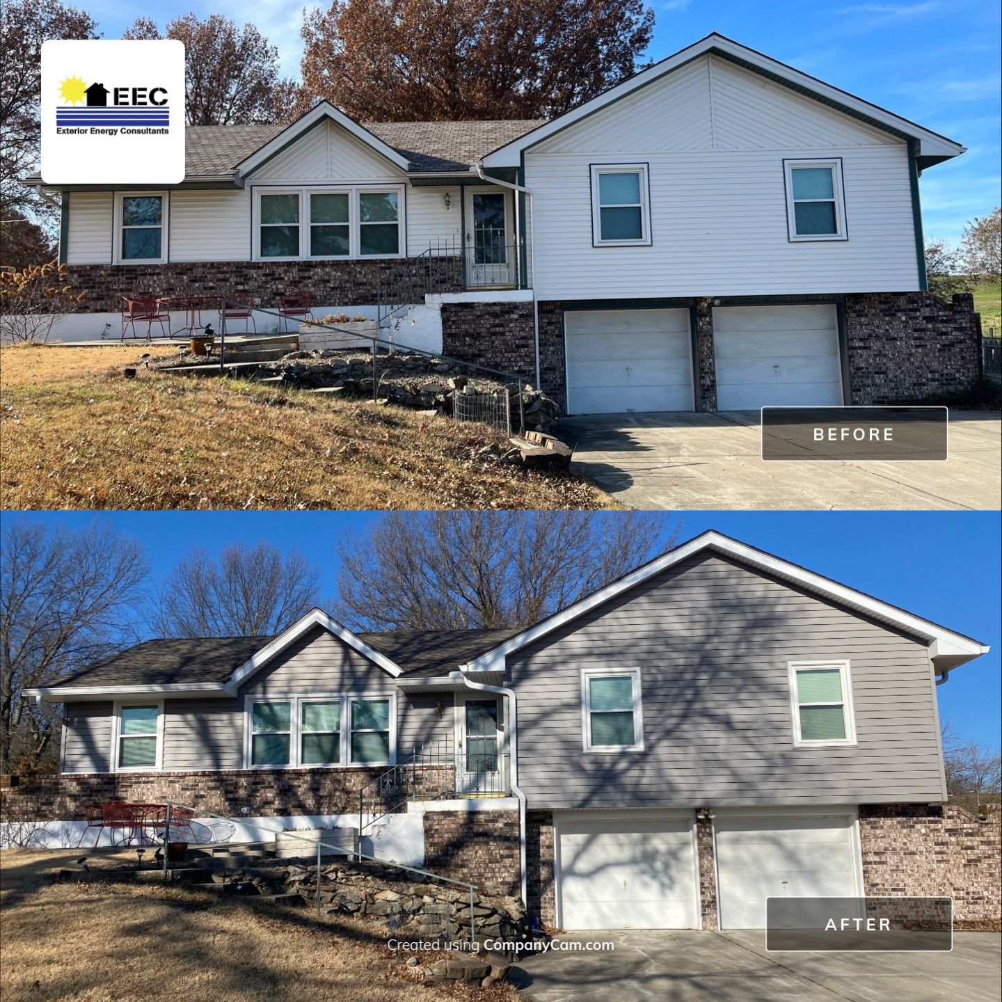 Siding Installation using Exterior Portfolio Vinyl Siding by EEC Windows, Siding & Roofing