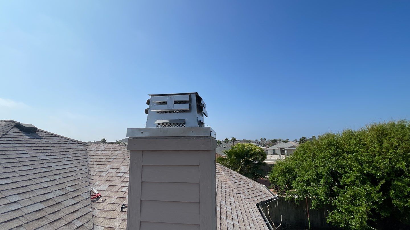 Chimney Cap Replacement With Stainless Steel by Lighthouse Roofing