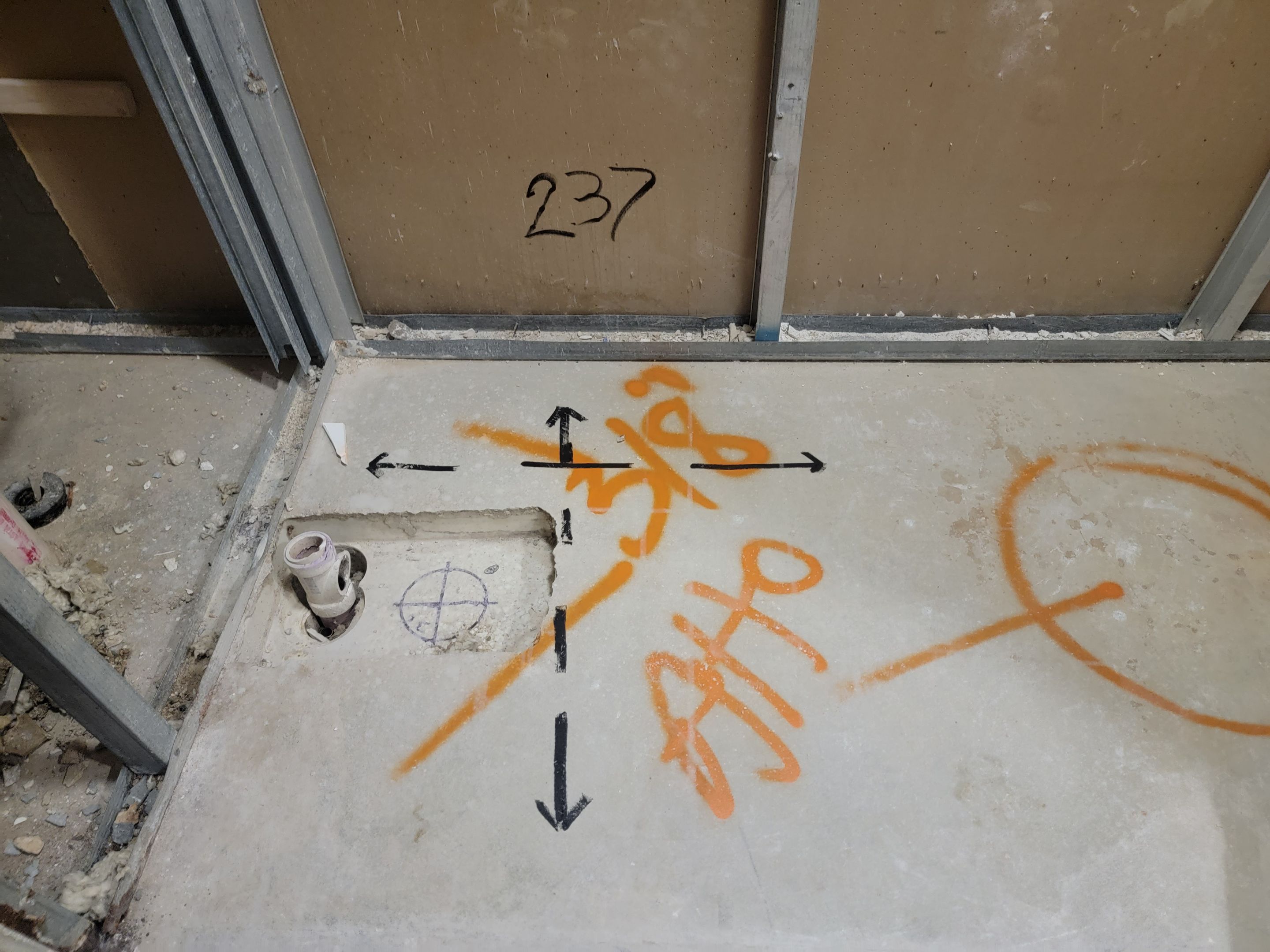 Concrete Scan for Plumbing Work by Alsip Locating Service, LLC
