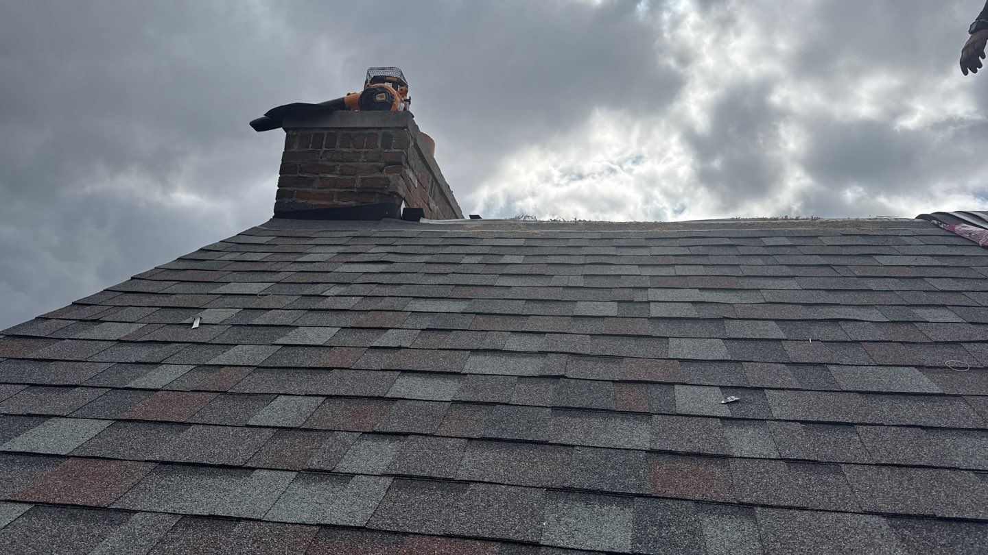 Roof Replacement using Owens Corning Colonial Slate by 180 Contractors