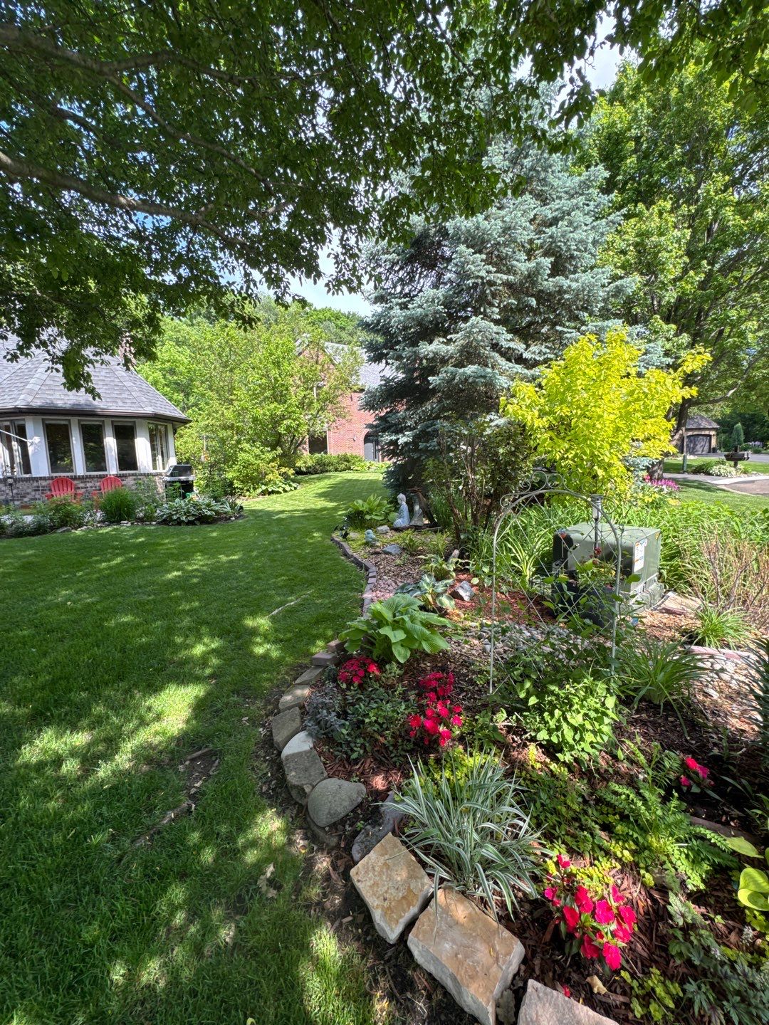 Buried Yard Drainage Installation in Plymouth, MN by Waterproofing Northeast