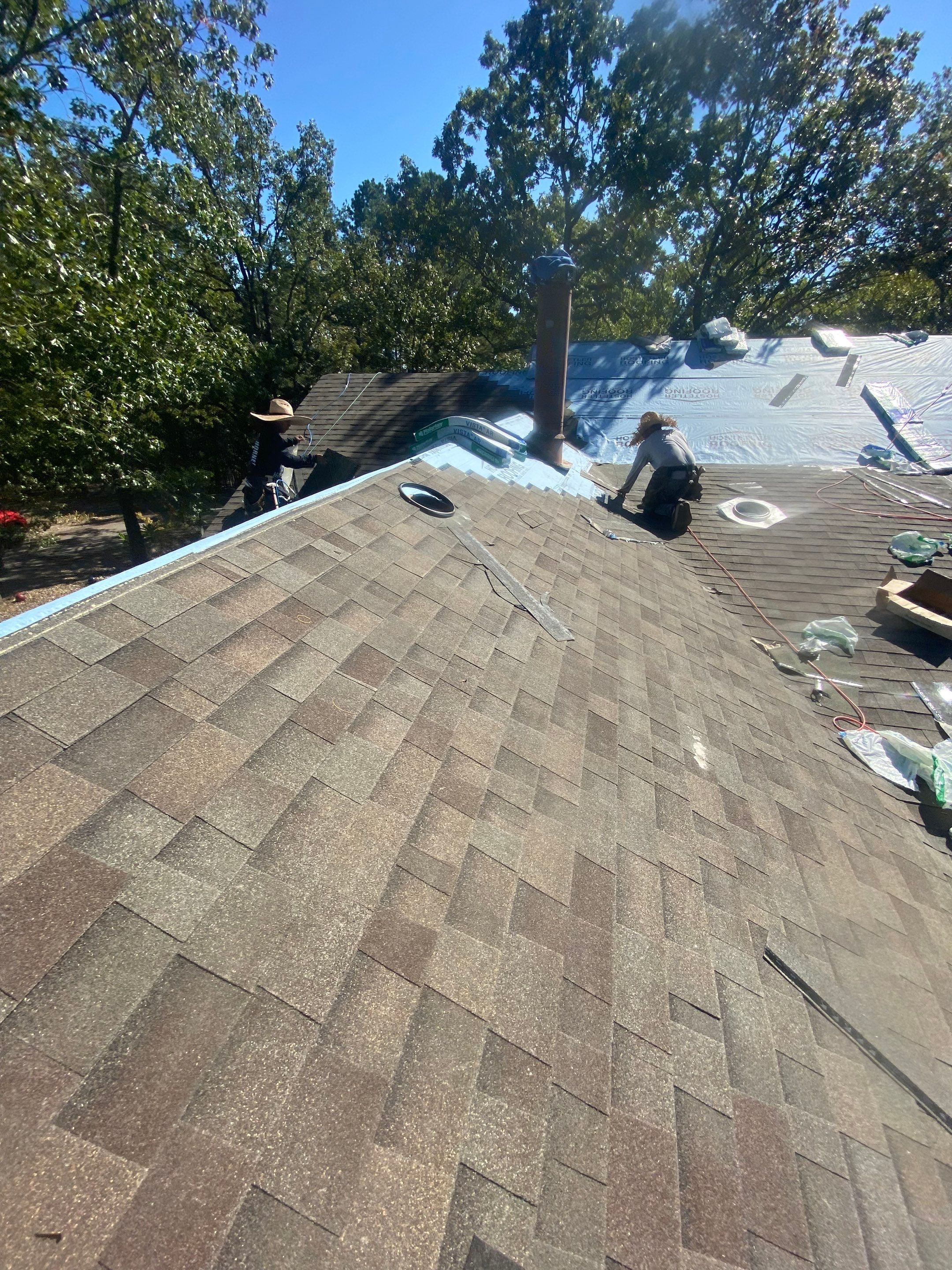 Residential Shingle Reroof using Malarkey Vista by Hostetler Roofing