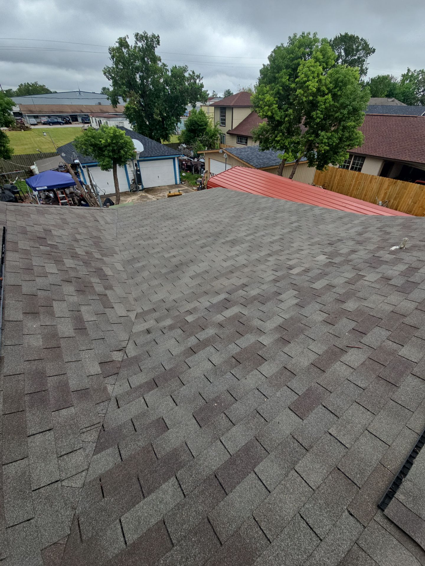 Residential Roofing Installation using Owen's Corning Duration (Lifetime) Shingles by Roof Repair Company