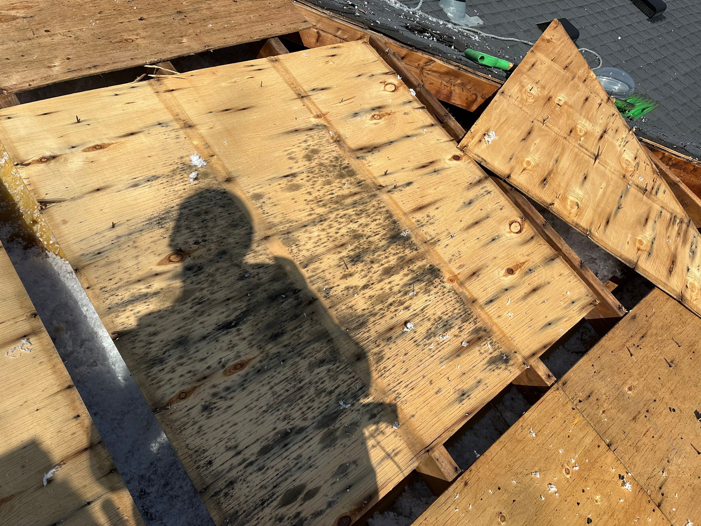 Project in Burlington by The Roofing Crew