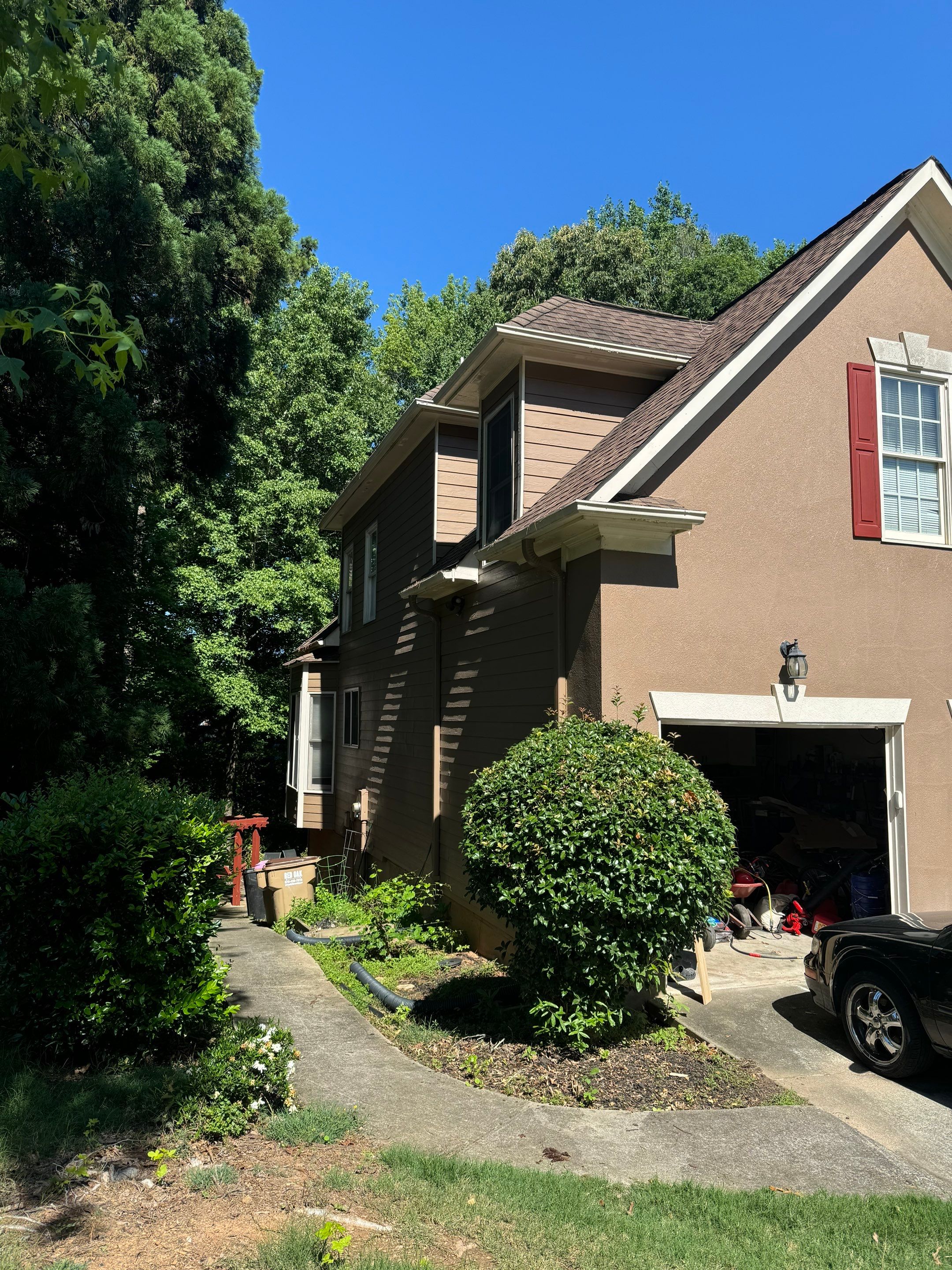 Exterior Painting and Comprehensive Wood Deck Repairs in Suwanee by Swift Home Renovations 