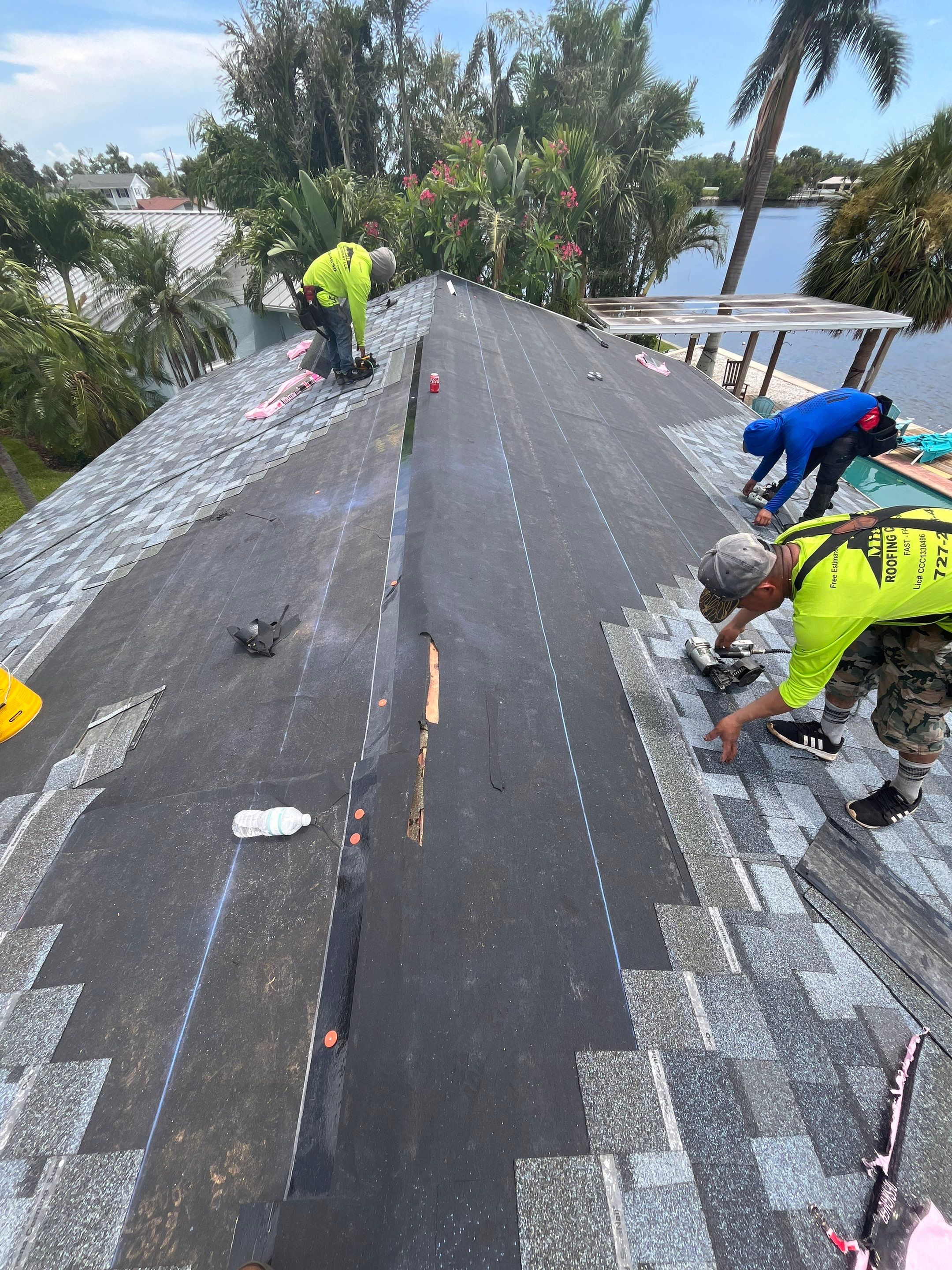 Project in St. Petersburg 33703 by Mitchell Roofing Company LLC 