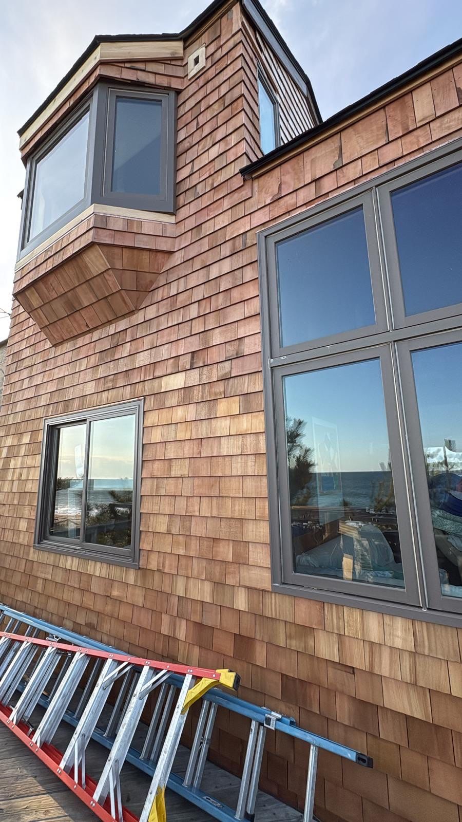 Atlantic Ave - Red Cedar Siding by Rinaldi Brothers