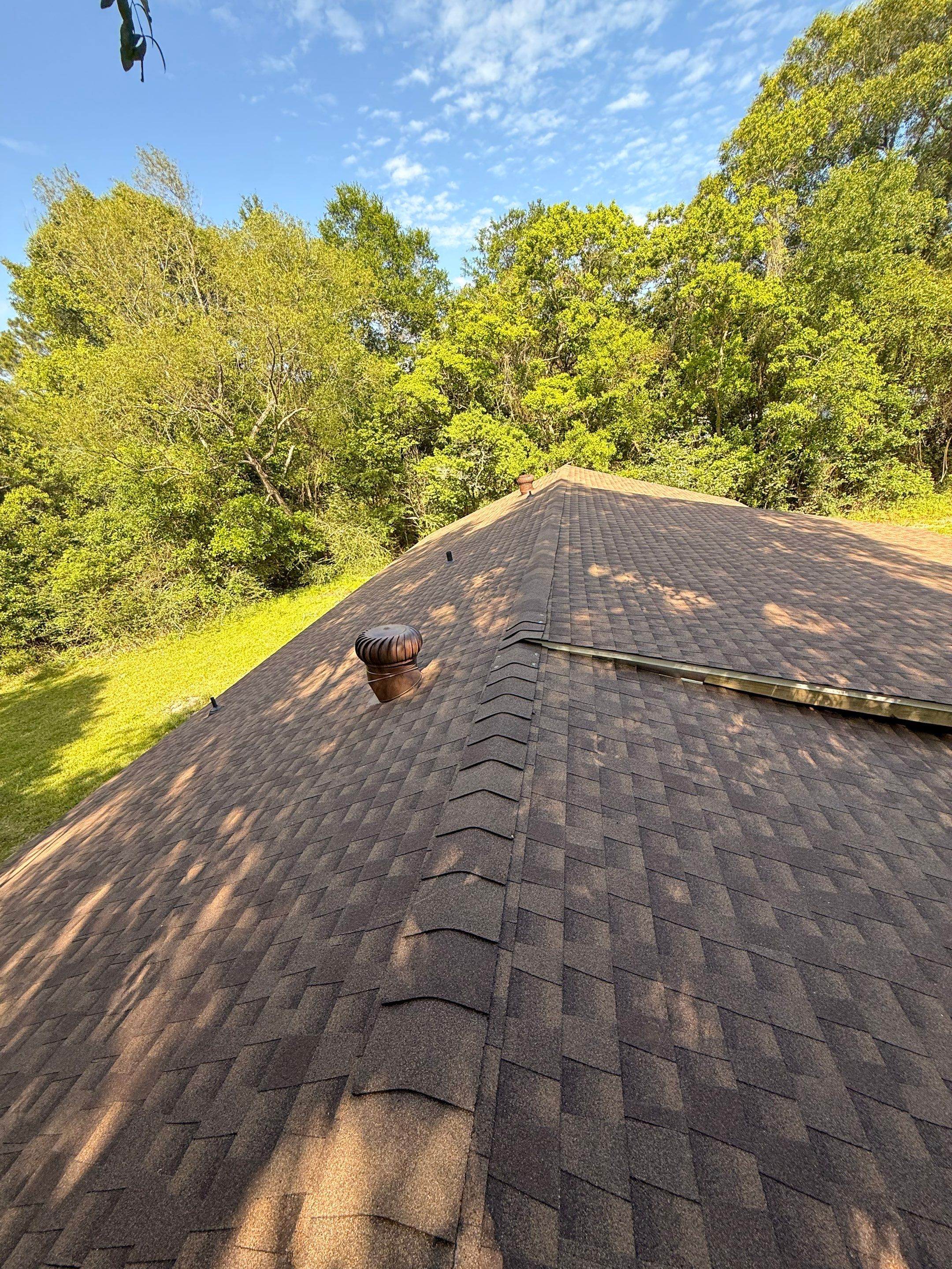 Full Residential Roof Replacement and Structural Repair in Long Beach using GAF HDZ BARKWOOD by Frontline Roofing