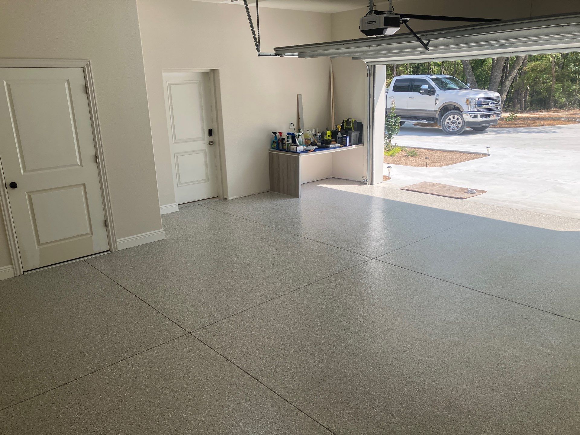 Garage by Cross Creek Concrete Coatings