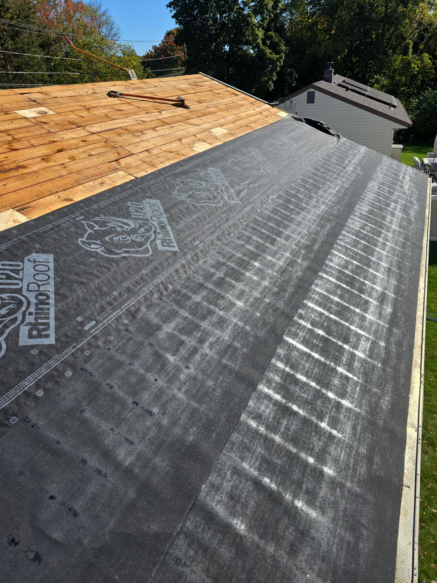 Residential Roofing Installation using Owens Corning TruDefinition Duration AR - Williamsburg Gray by A Plus Exterior