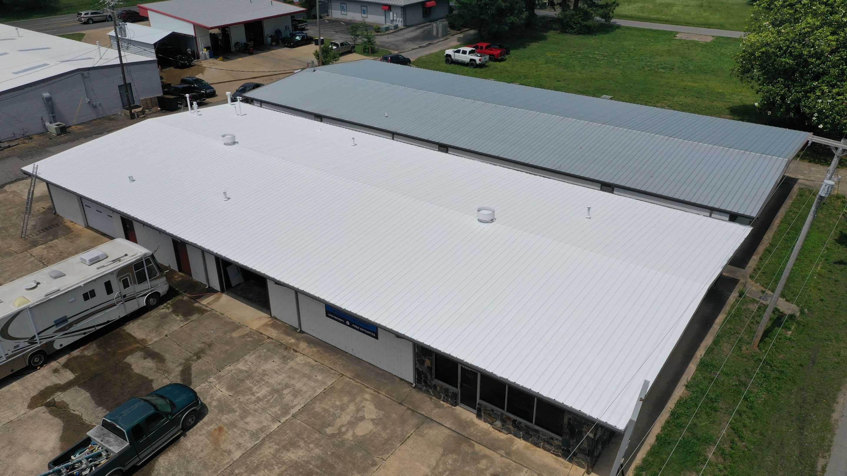 Commercial Rental Property in Mena, AR by Hostetler Roofing