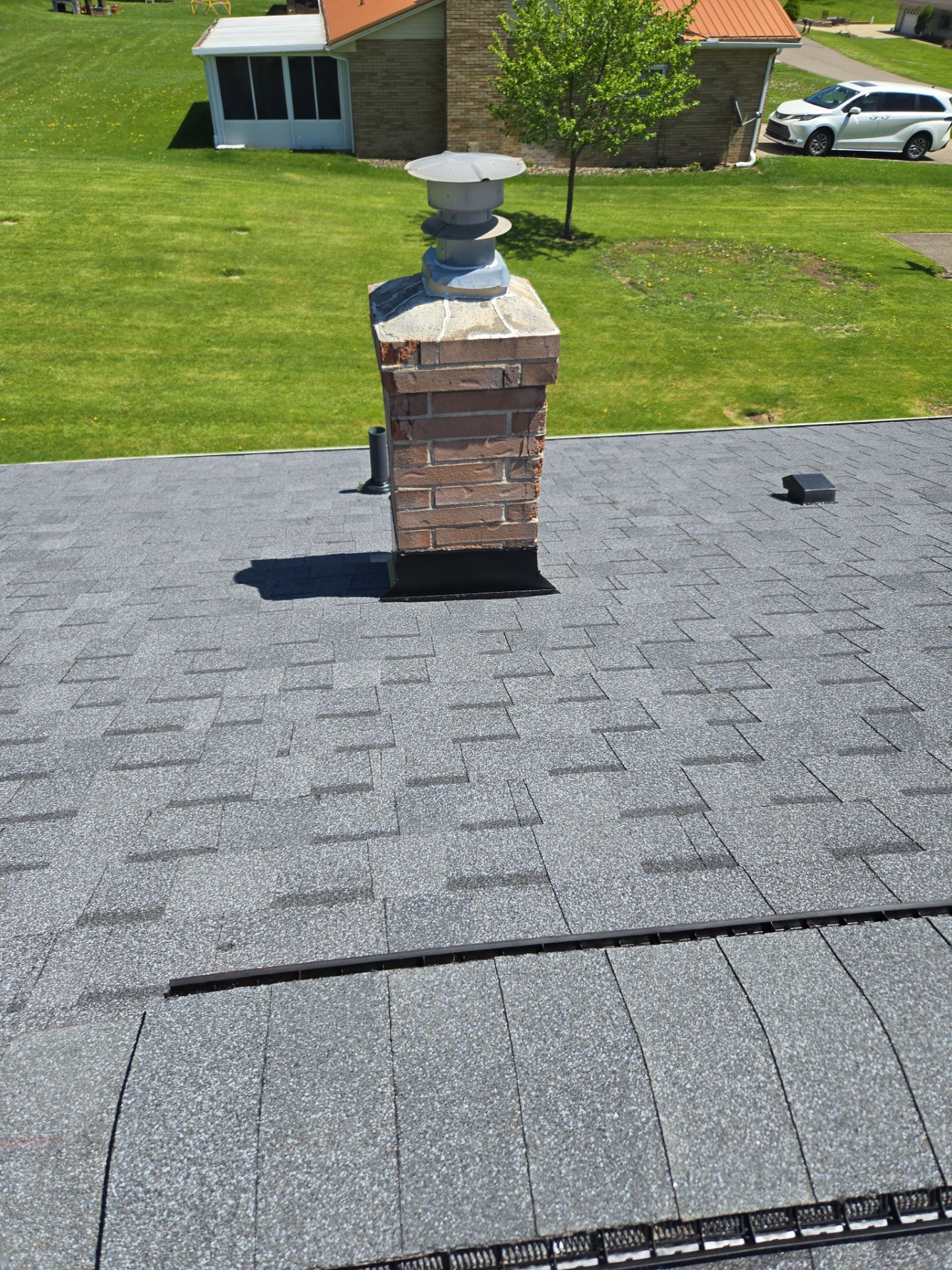 Atlas Pinnacle, Color, Pewter, Drip Edge, Color, Black by Eagle Eye Roofing