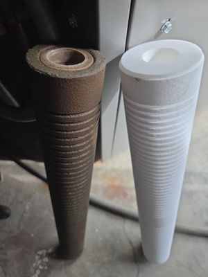 Filter installation for Boiler