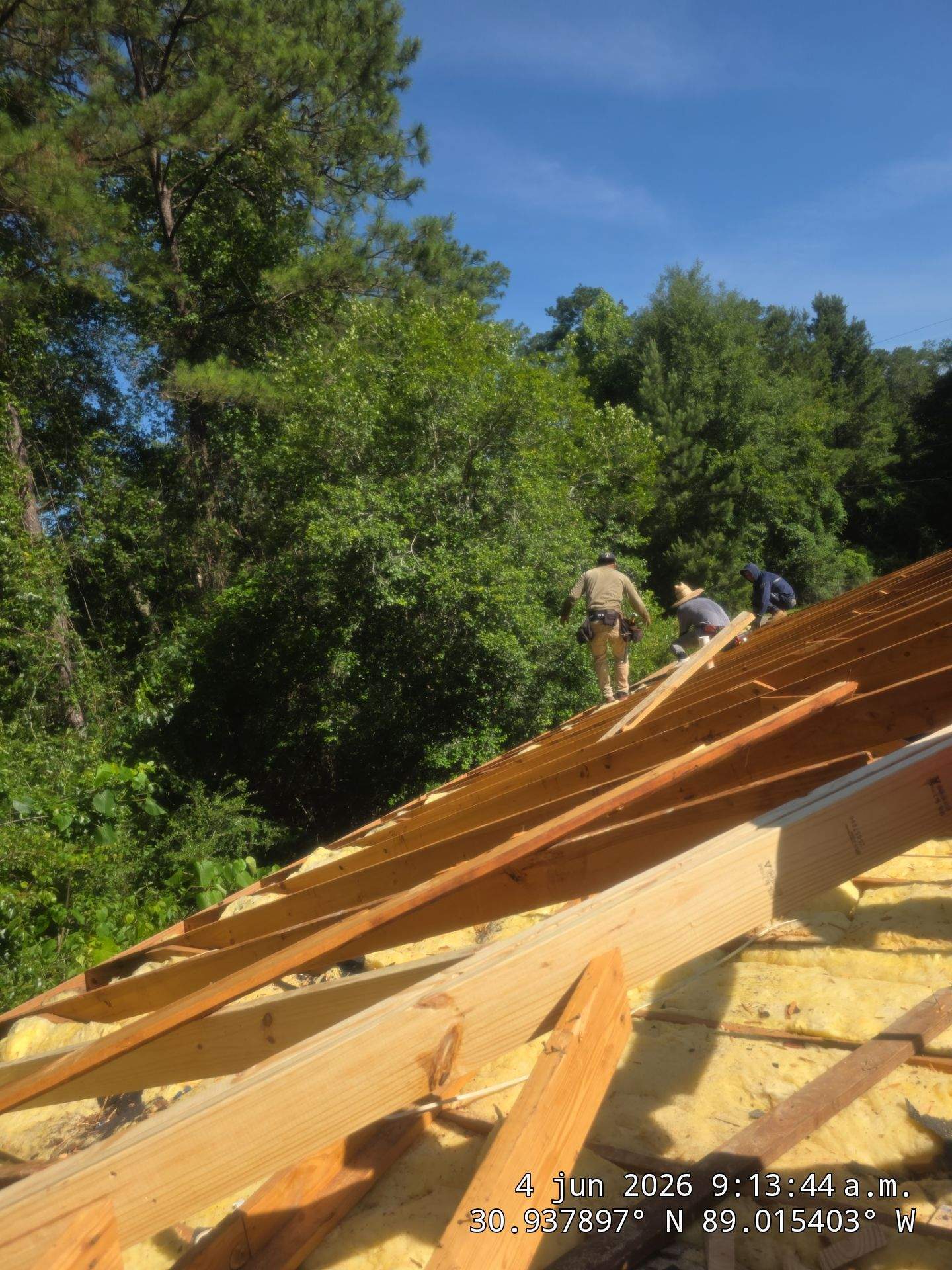 Full Architectural Shingle Roof Replacement Following Storm Damage in Wiggins by Frontline Roofing
