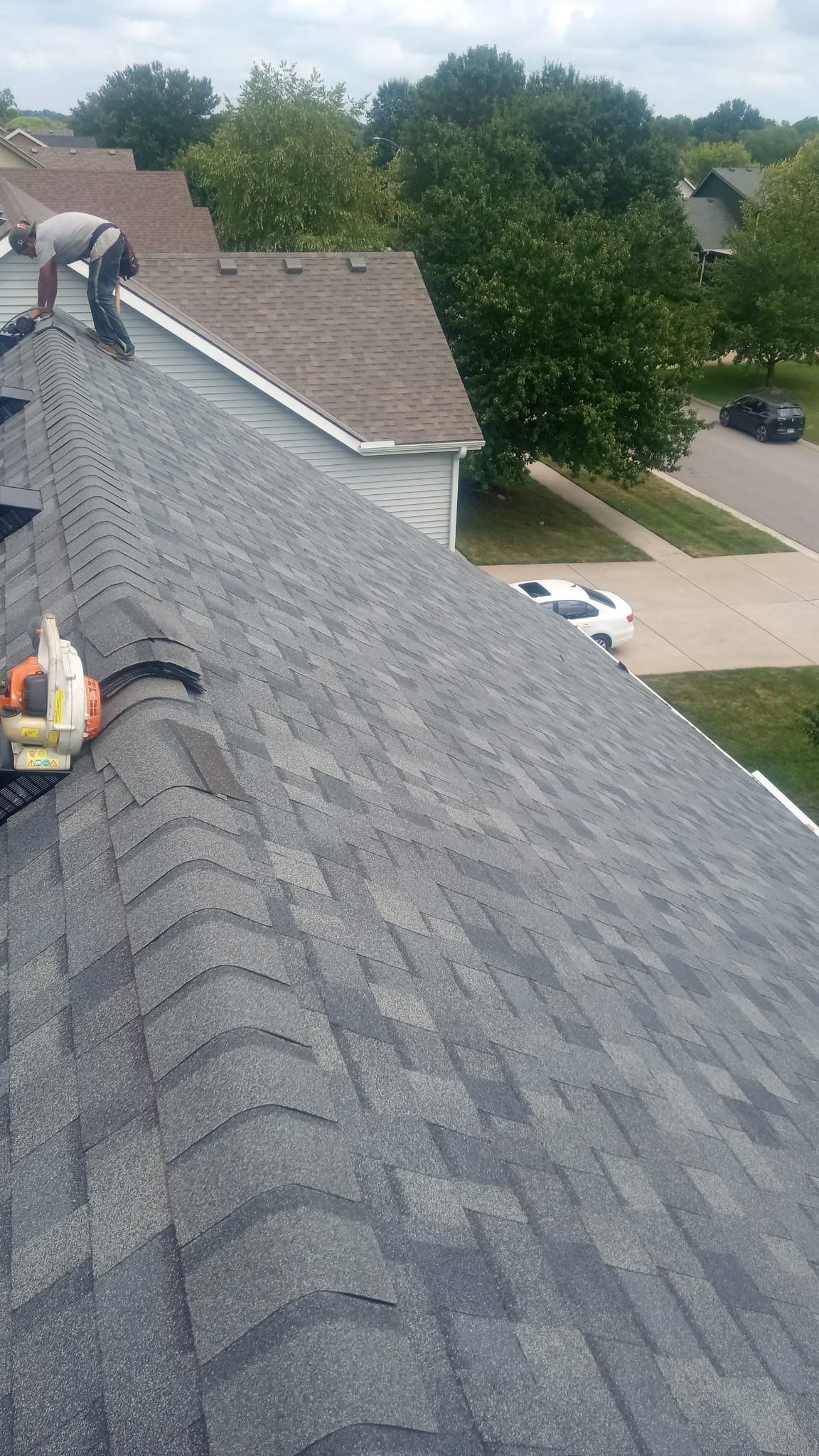 Residential Roofing Installation using OC Duration  by EEC  Windows, Siding & Roofing 