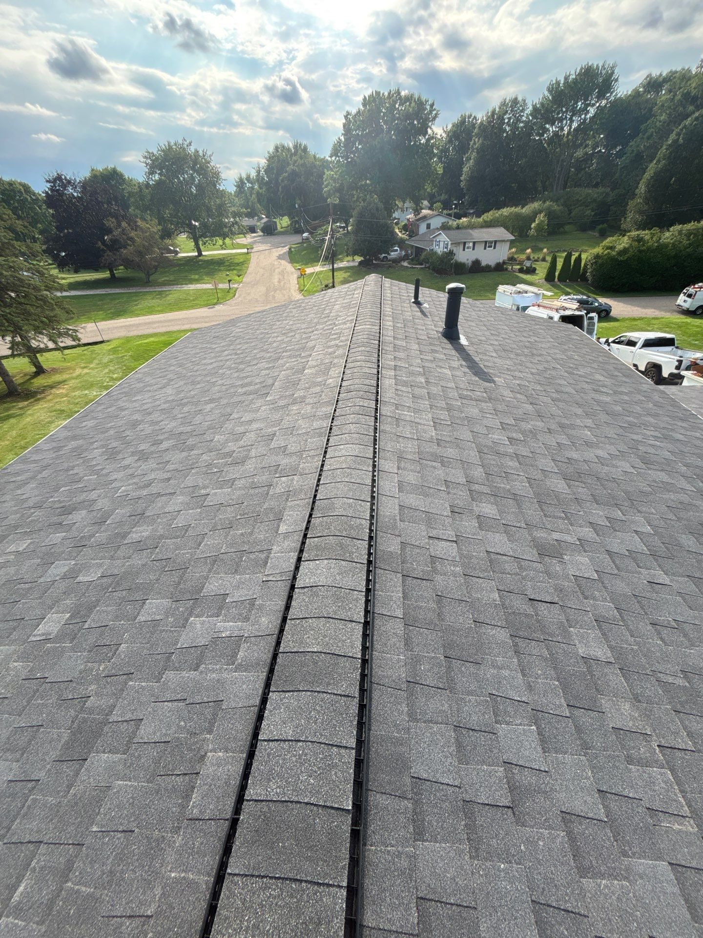 Aaron F: Atlas Pinnacle, Color, Black Shadow, Drip Edge, Color, Black by Eagle Eye Roofing