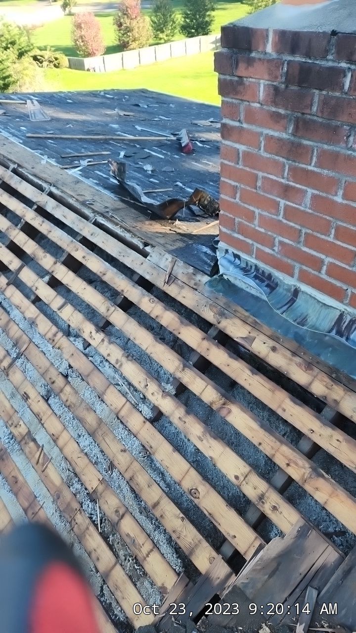 Residential Roofing Installation using Owens Corning Duration Onyx Black by A Plus Exterior