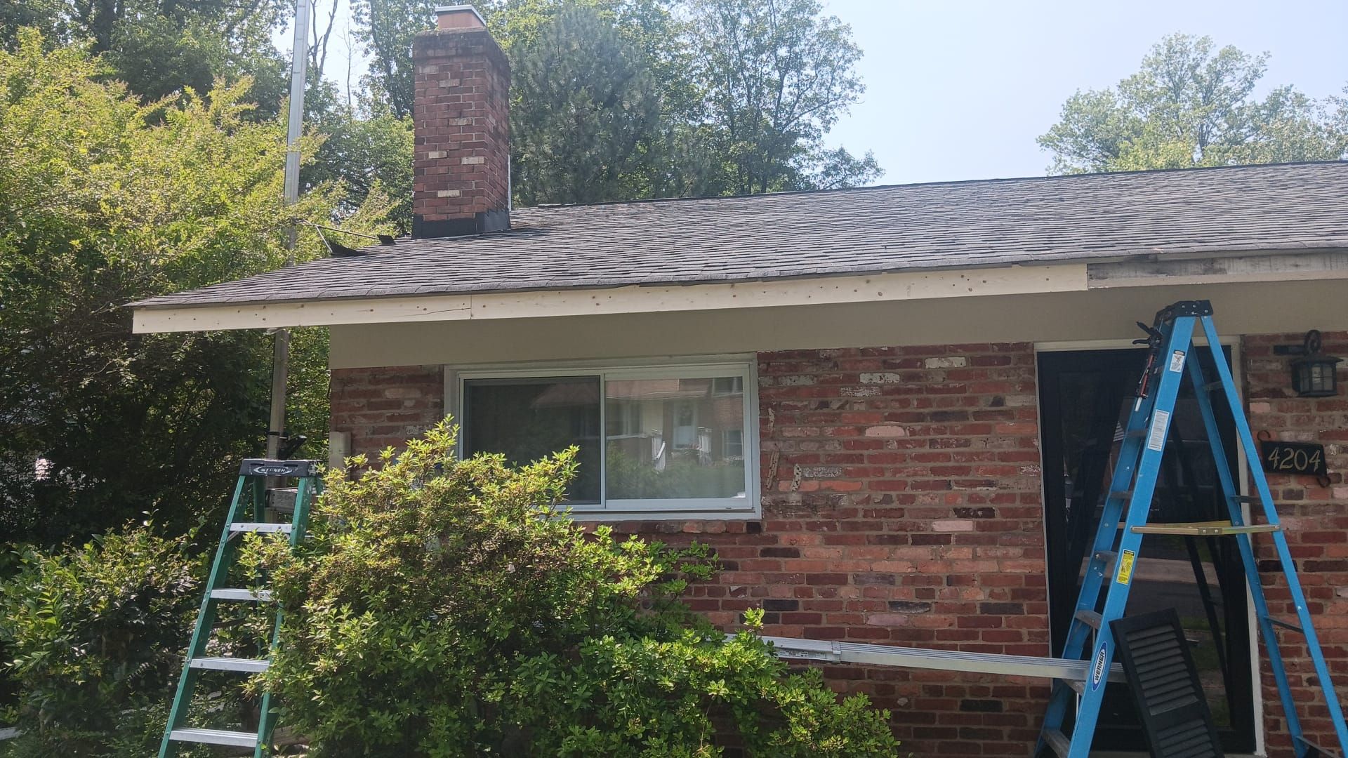 Fairfax: Residential Siding Replacement with CertainTeed 8" Board and Batten Siding in Desert Tan by RM Banning, Inc.