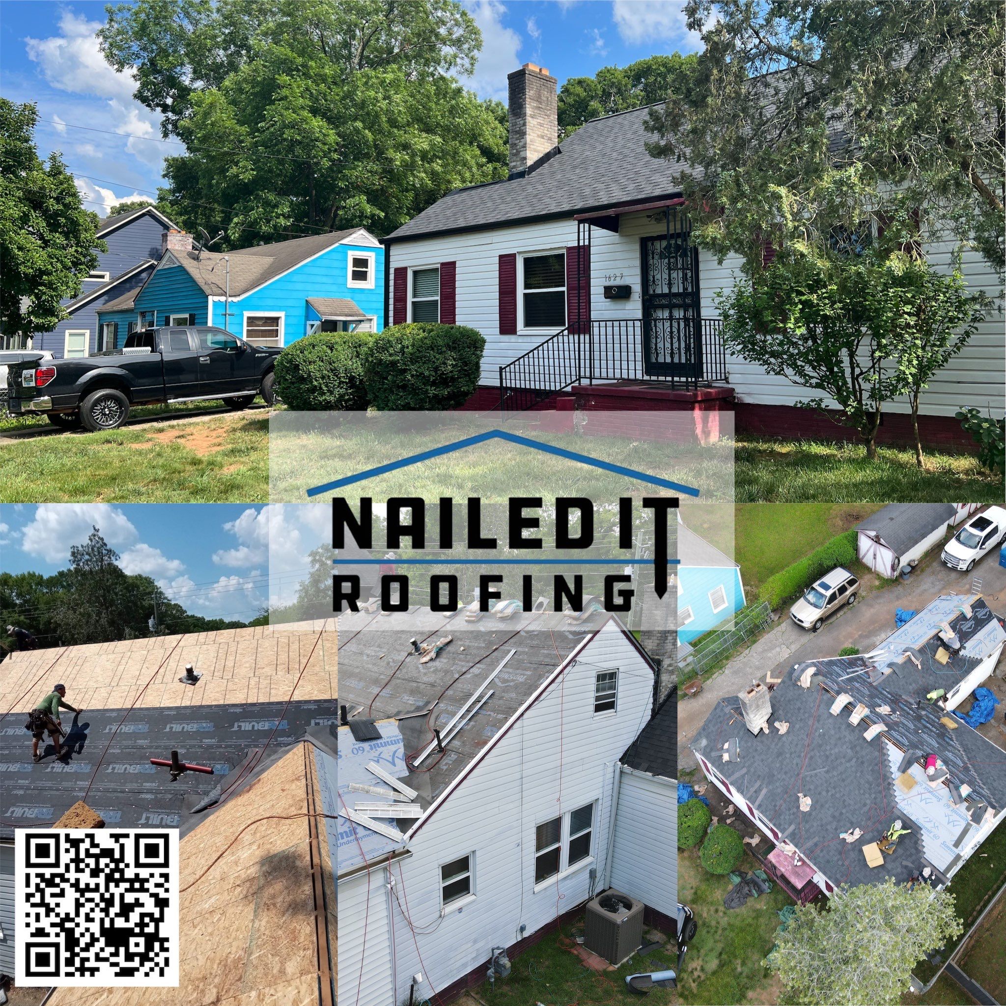 NEW roof, ALL NEW decking, and ALL NEW gutters by Nailed It Roofing & Remodeling LLC