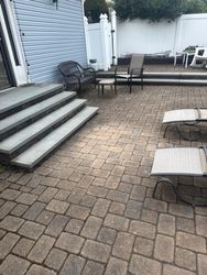 Paver Re-Leveling in Paramus, NJ — Gallo Bros job photo