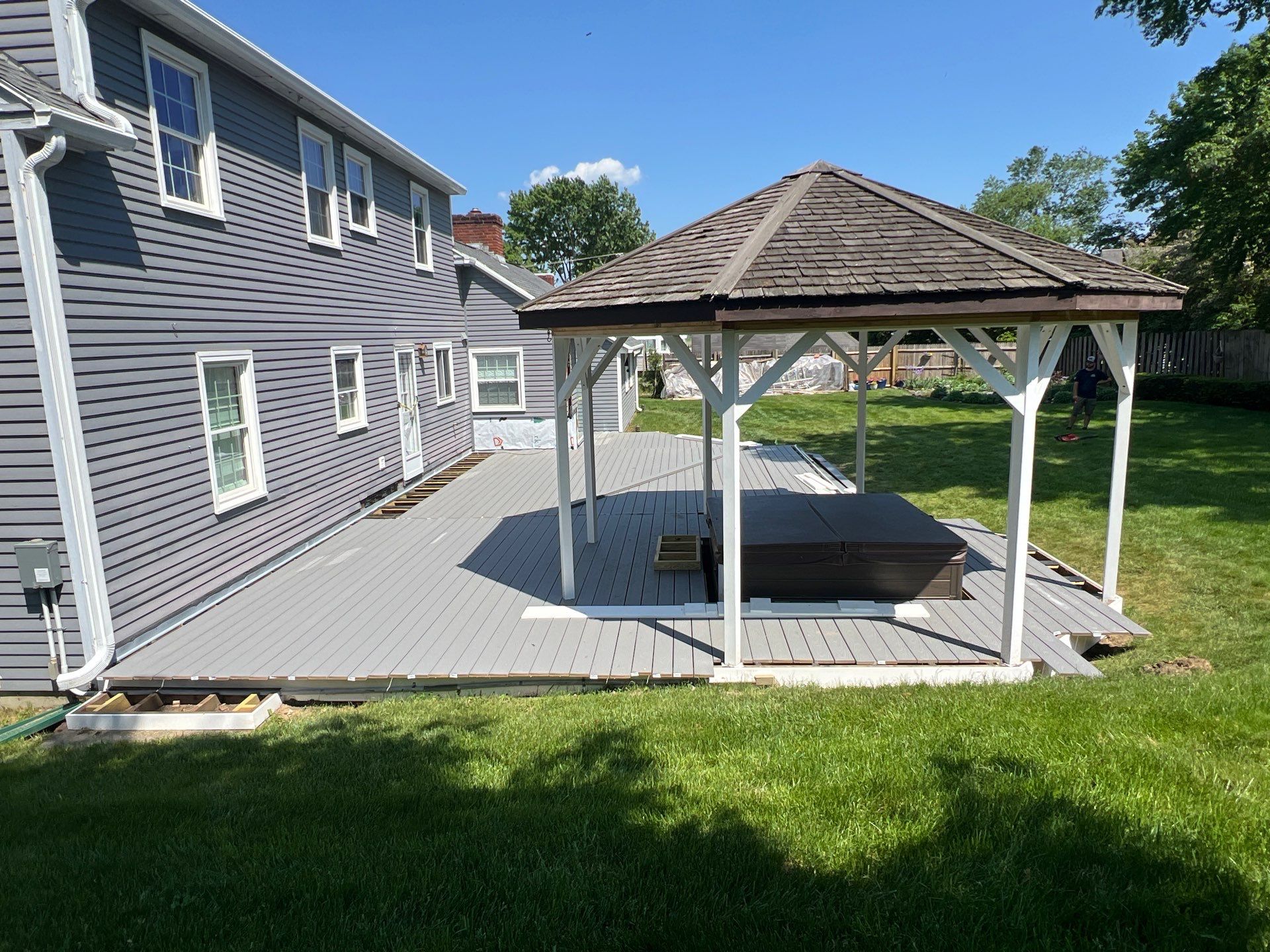 Deck Repair using Trex Select Decking by Chagnon Building & Remodeling LLC