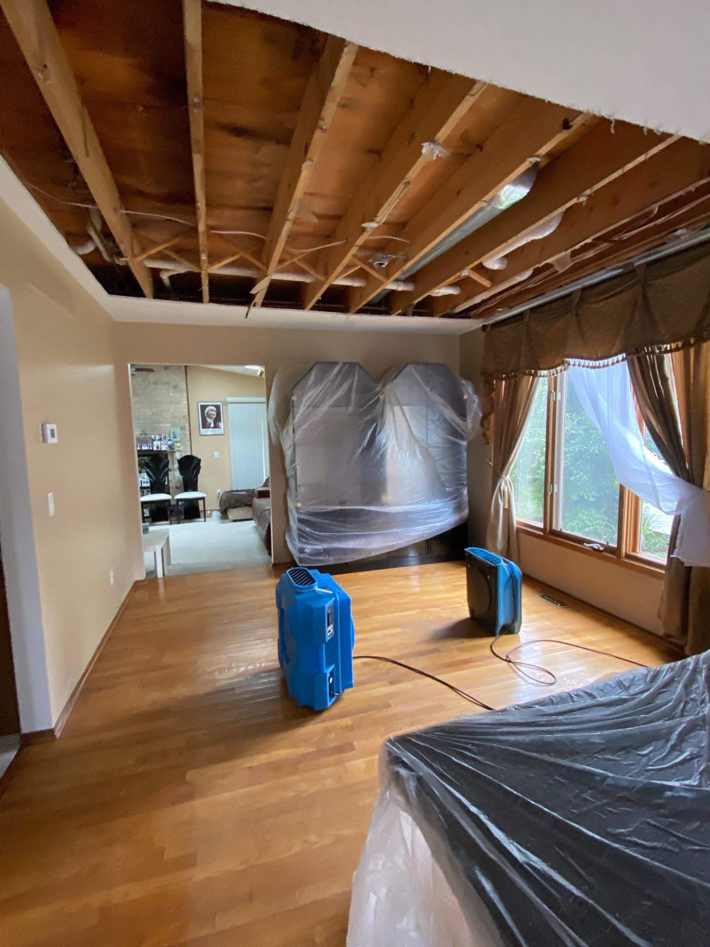 Project in Farmington Hills by EzDry Water Mitigation & Property Restoration