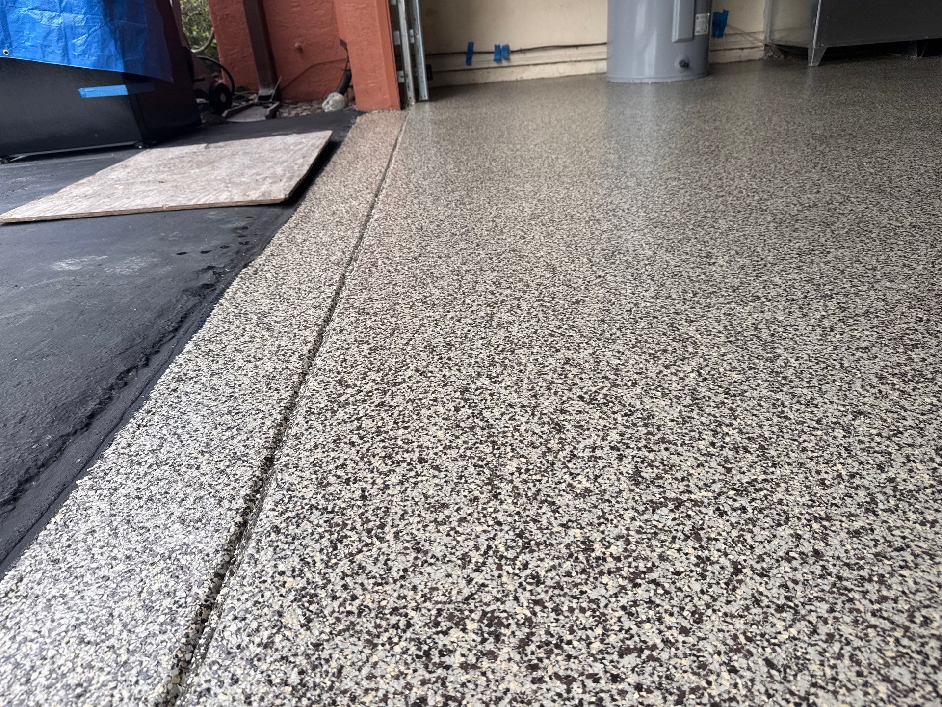 Garage Project in Gainesville, FL in Cordwood by Cross Creek Concrete Coatings