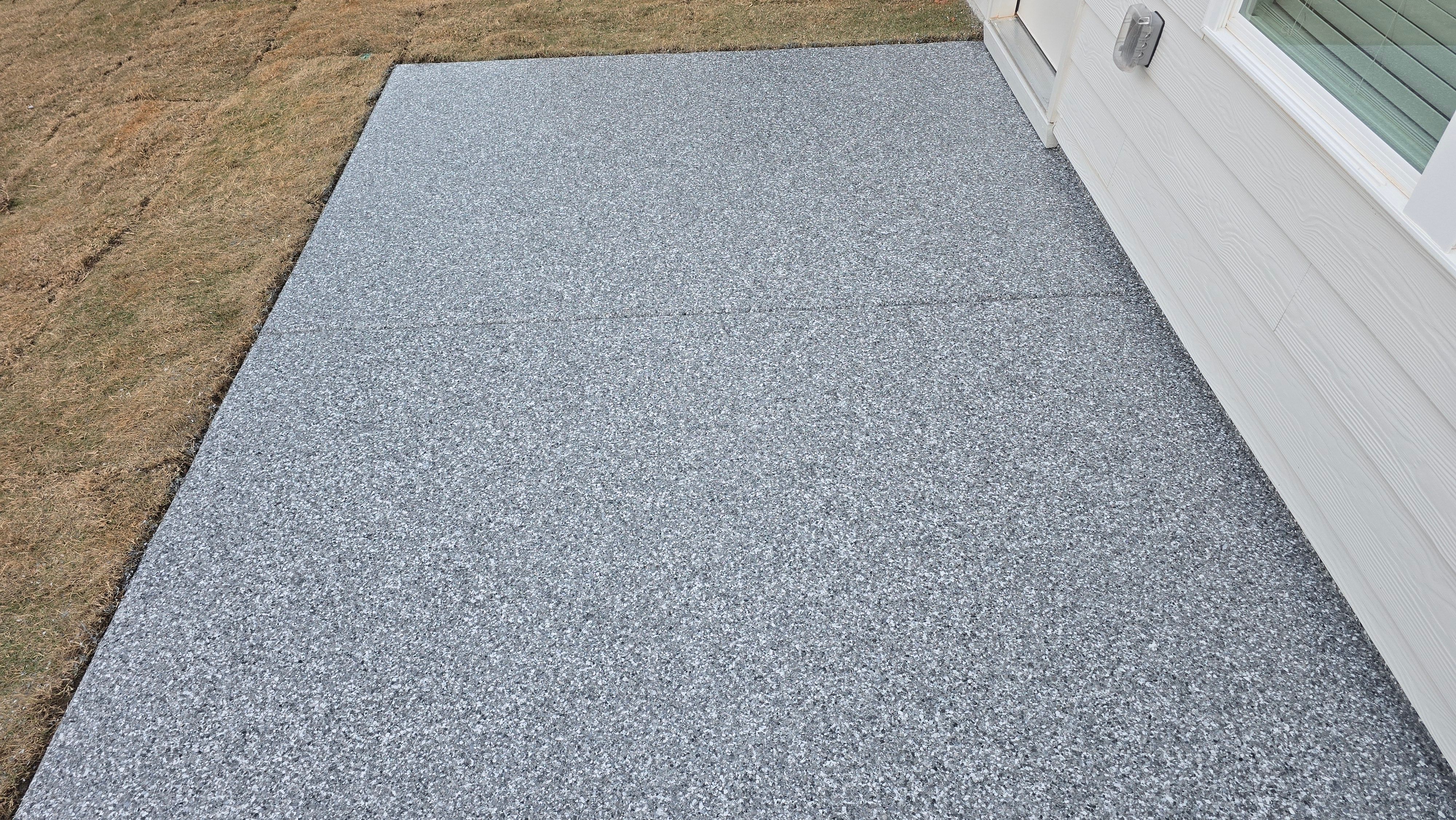 Porch, Patio & Garage Using Weathered Gray & Domino by Elite Floor Solutions