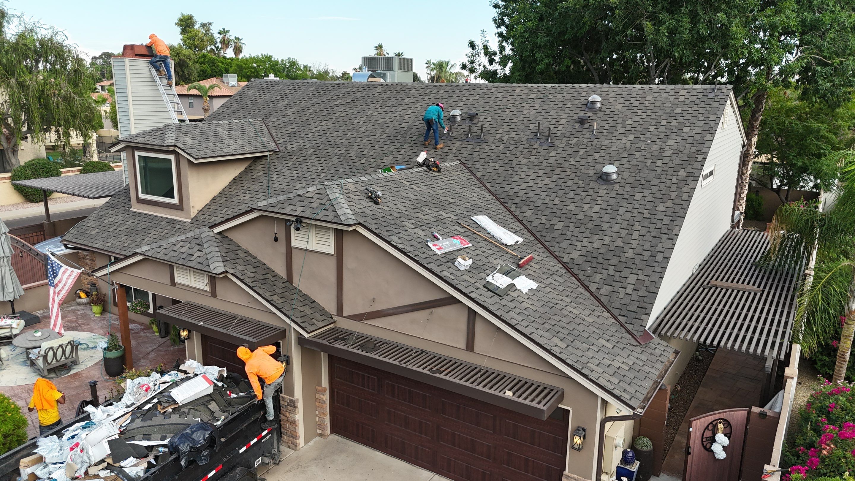 Project in Scottsdale, AZ by Saint Roofing