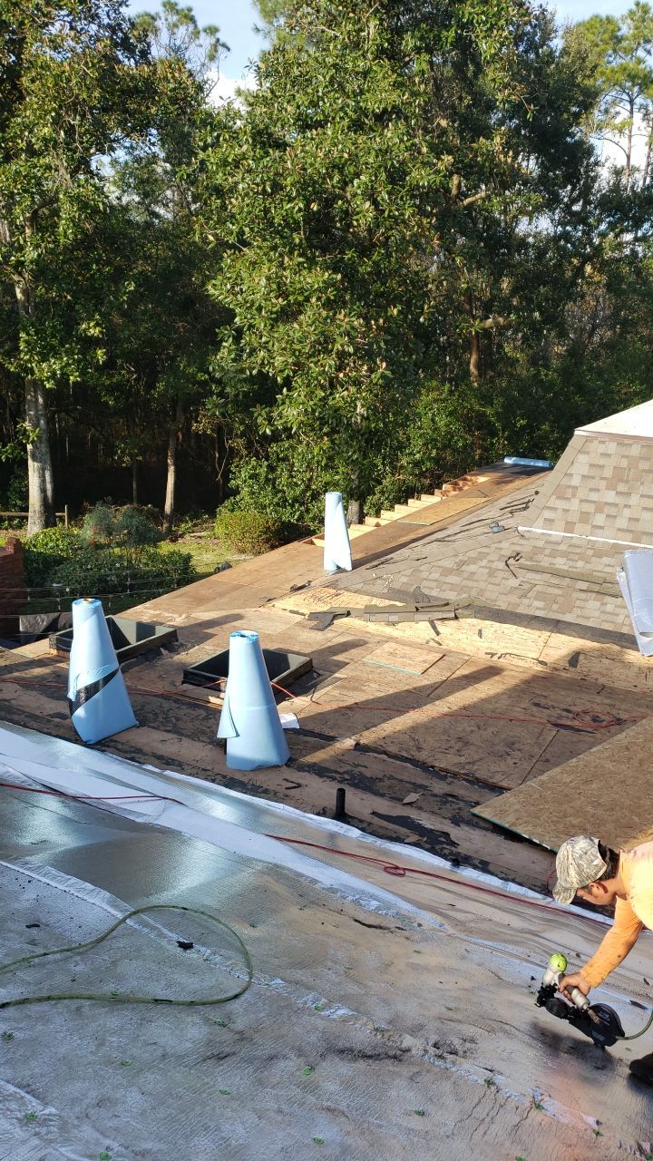 Residential Roofing Installation using Owens Corning TruDefinition Duration Shingles by Galaxy Builders, Inc.