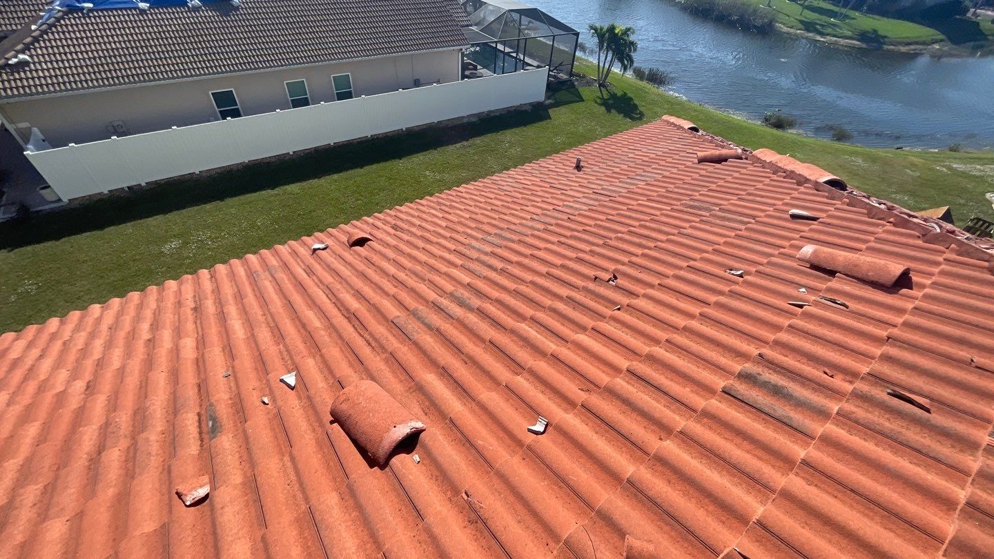 Residential Roofing Repair using Concrete Tile by Four Peaks Roofing