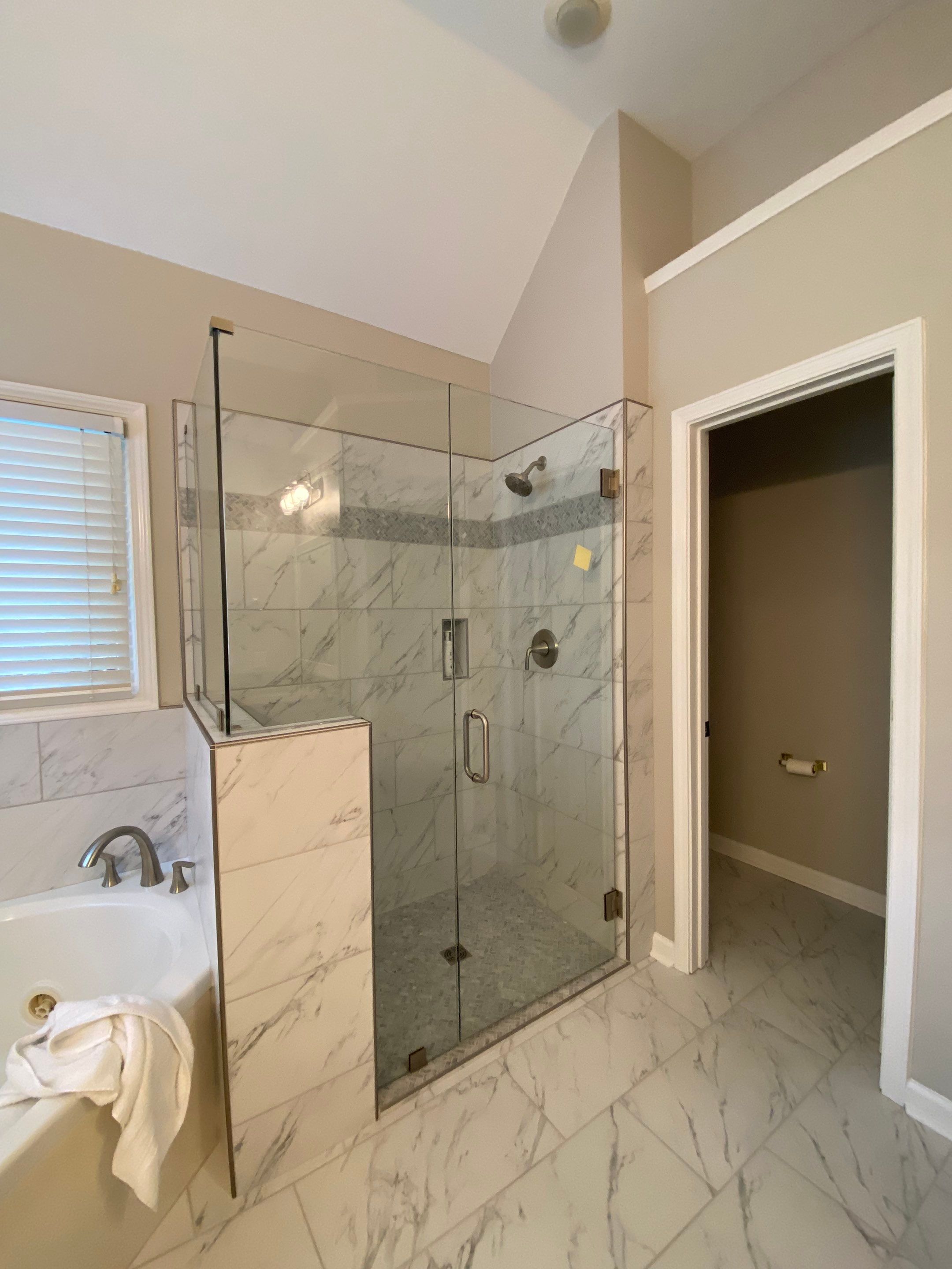 Master Bathroom Remodel and Tile Upgrade in Woodstock Georgia by Swift Home Renovations