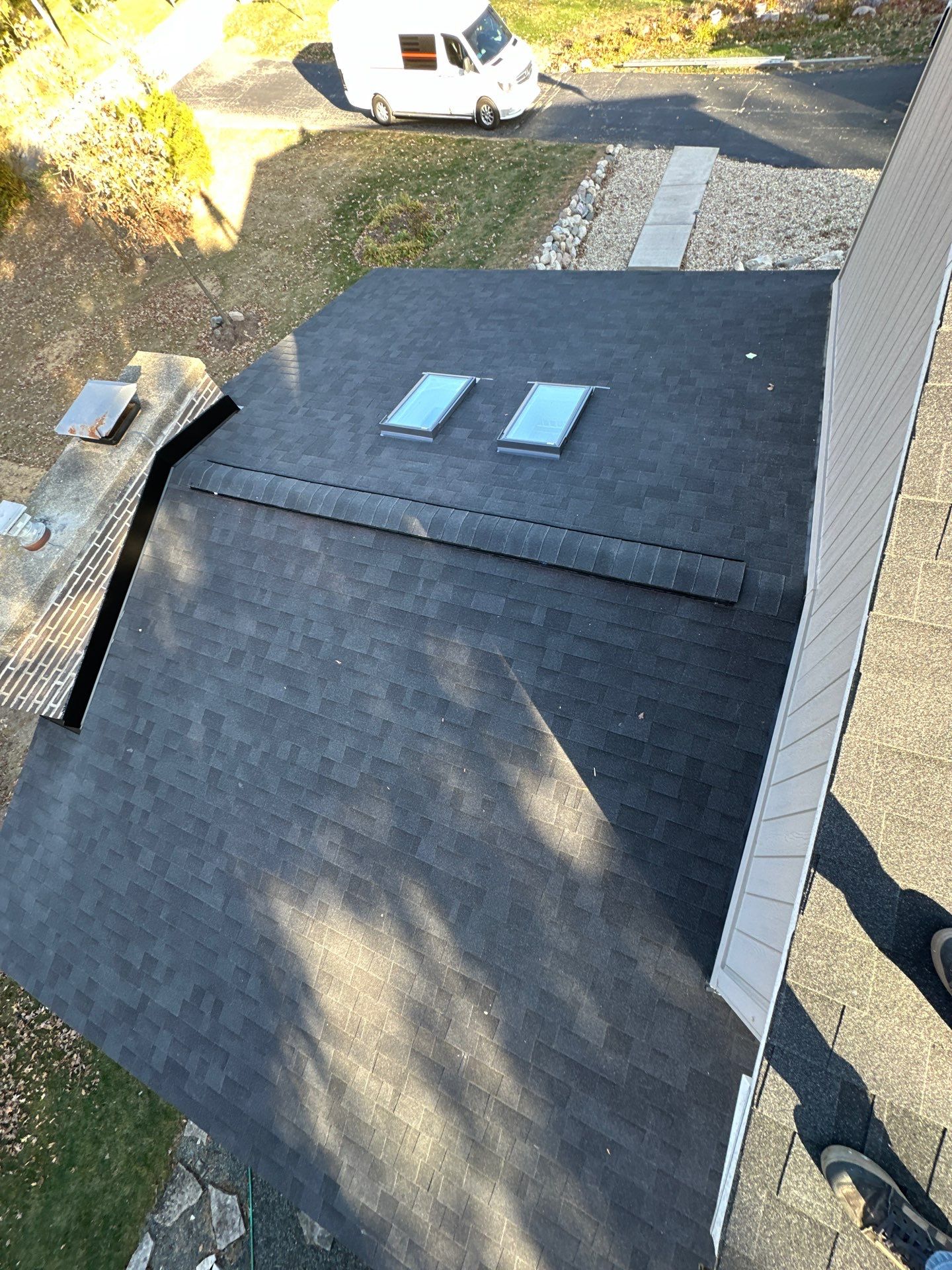 Residential Roofing Installation using Malarkey Roofing by Perfect Exteriors Inc. 