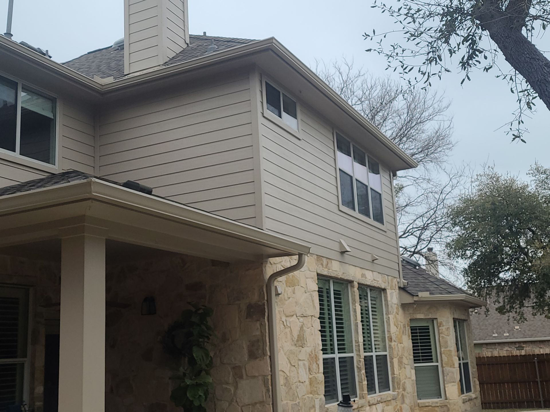 Full Exterior Freshen-Up by Oakwood Roofing and Construction, LLC