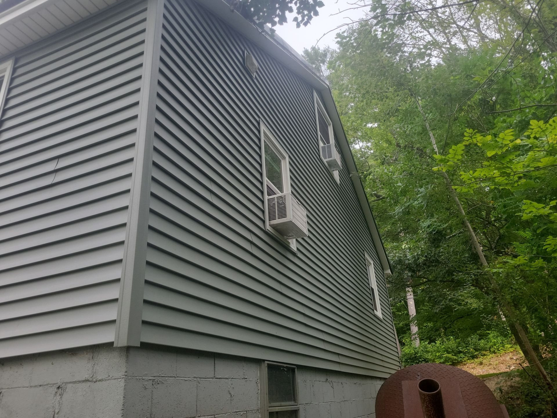 Siding & Front Entry Deck in Wolfeboro, NH by CML Roofing and General Contracting