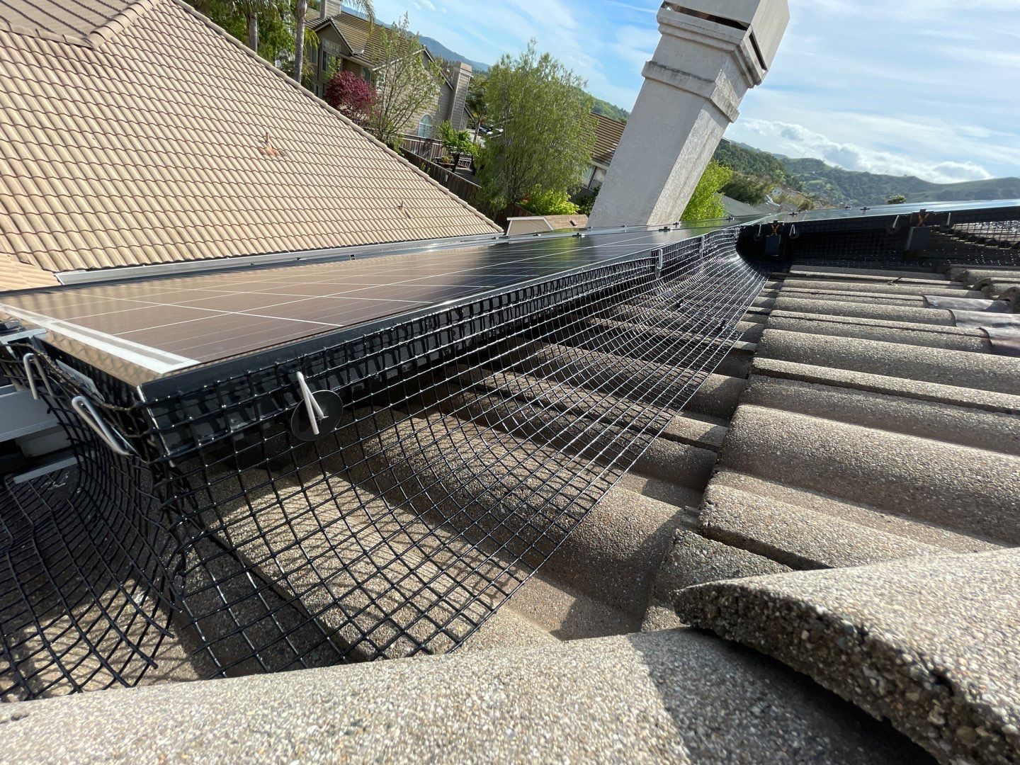 Solar Panel Bird Proofing-Morgan Hill by All One Solar Shine