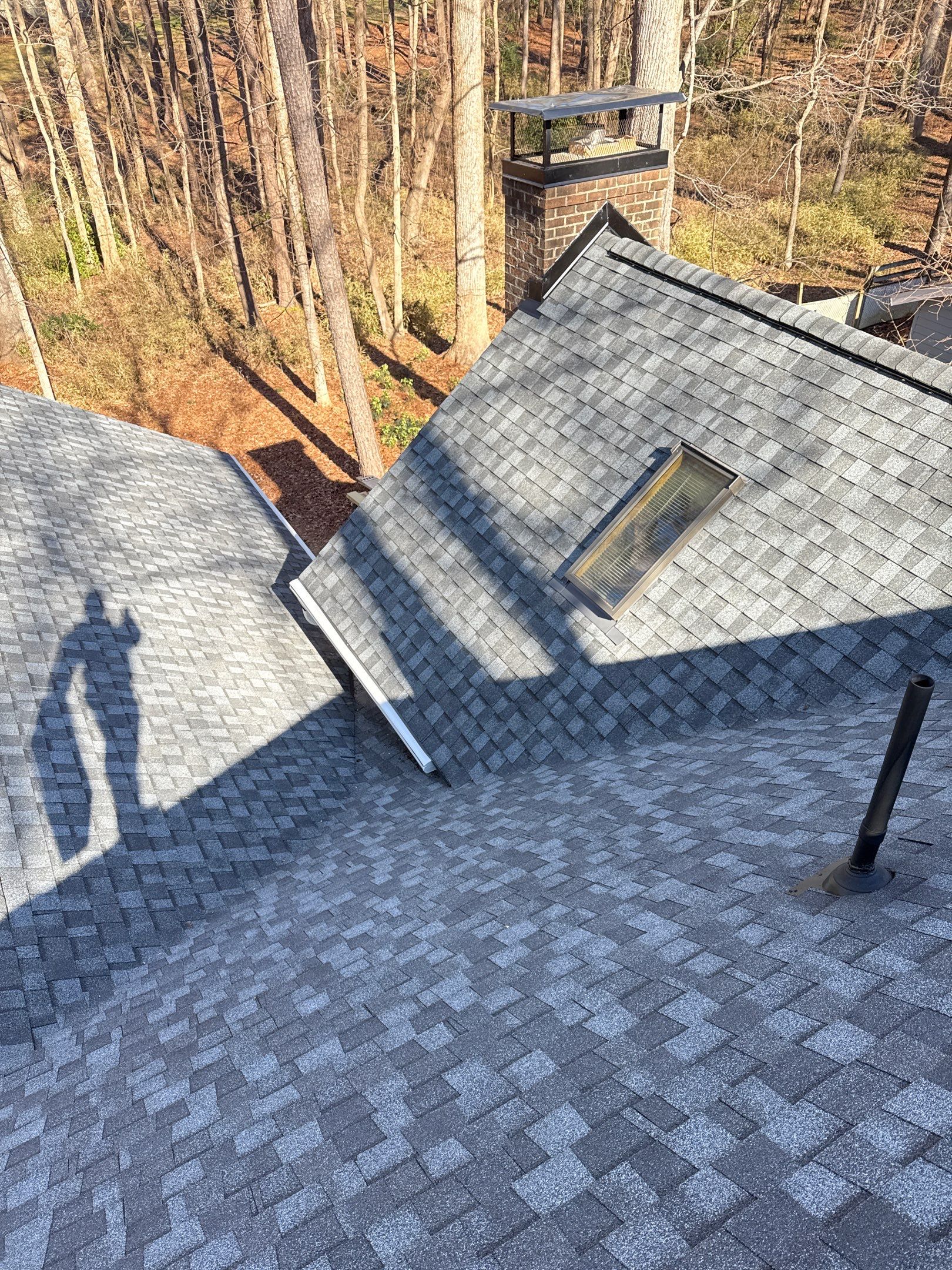 Project in Raleigh - Certainteed Landmark Pro Pewter  by Pro Performance Roofing