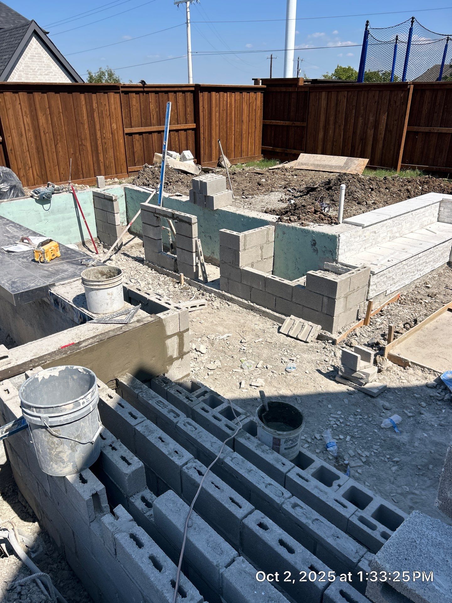 Jumbo Pool, Spa, and Sunken BBQ and Fire Pit by Pinnacle Pools and Spas - DFW