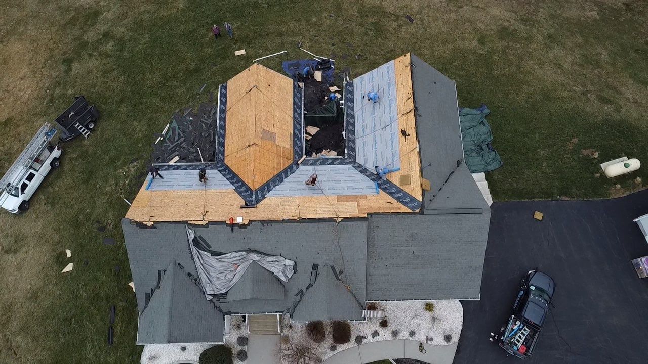 Residential Roofing Installation using Certainteed Landmark Pro Shingles by Fahey Roofing + Contracting